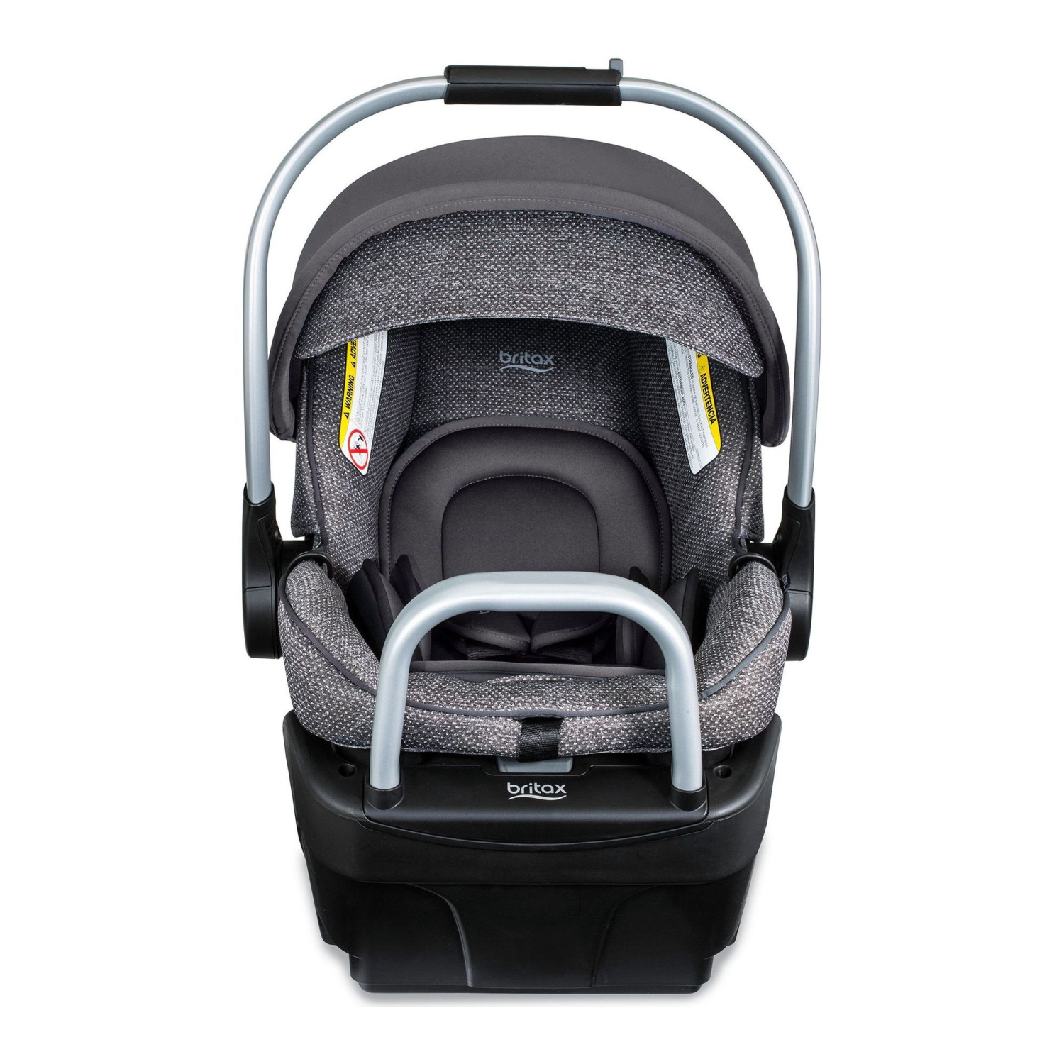 Britax Willow SC Infant Car Seat with Alpine Base - Pindot Stone