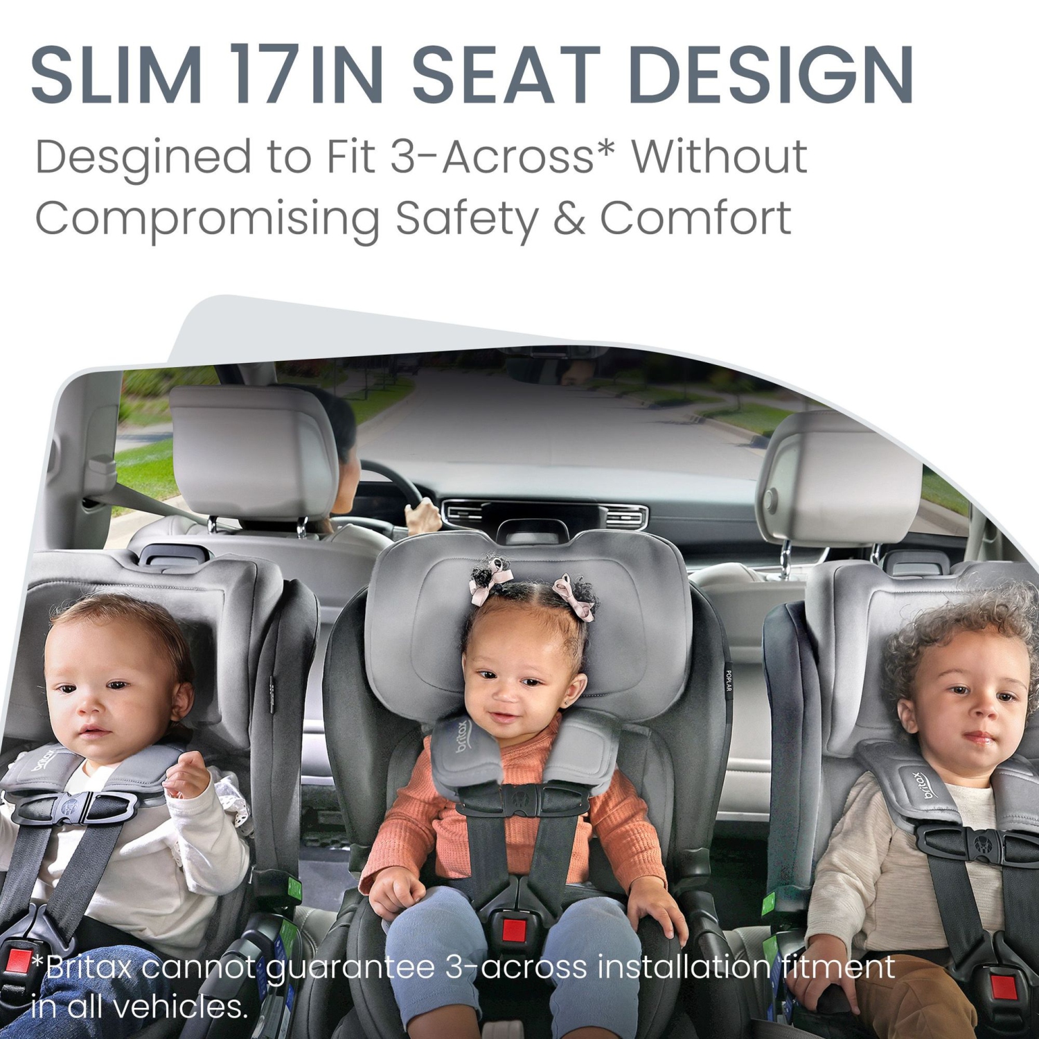 Britax Poplar Convertible Car Seat - Glacier Graphite