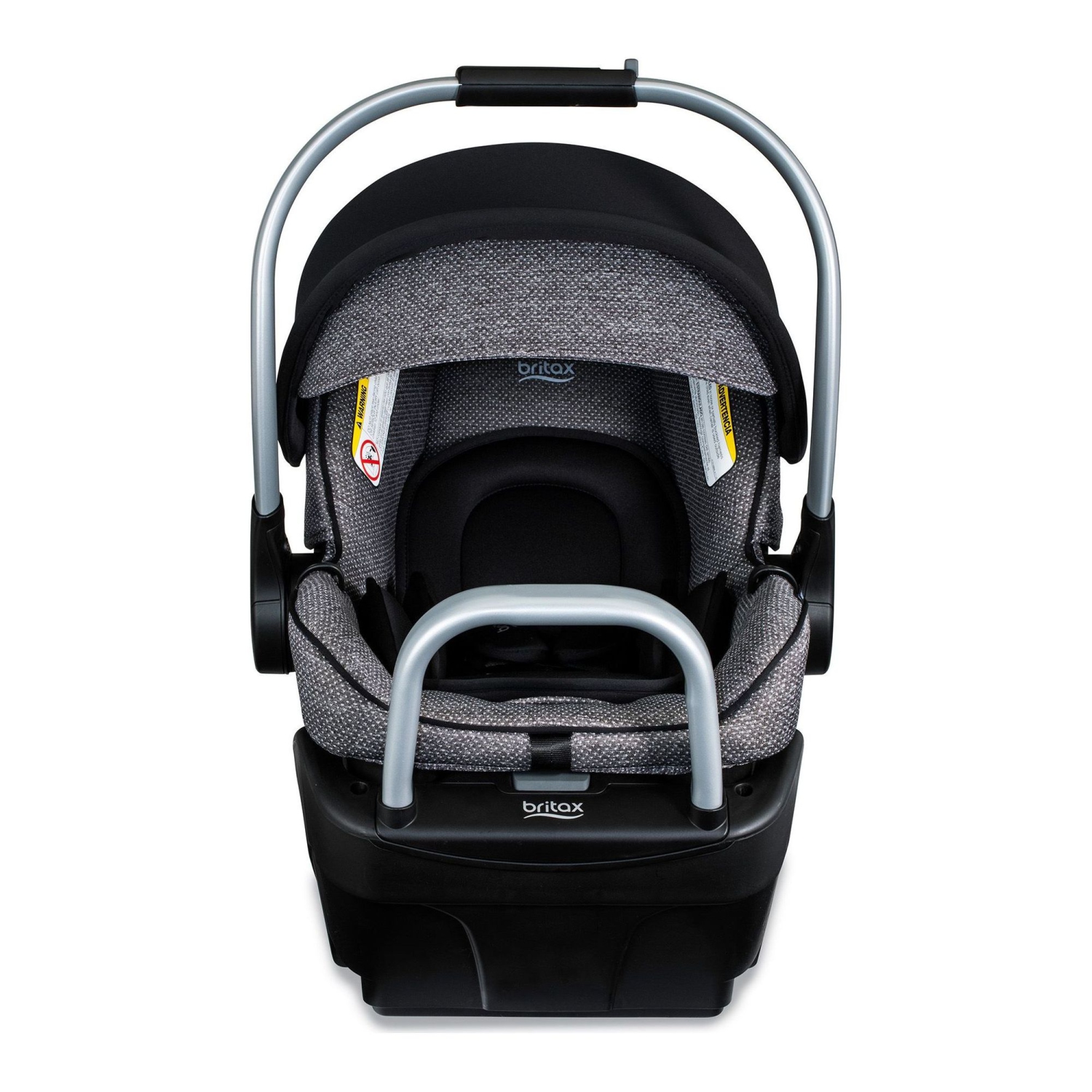 Britax Willow SC Infant Car Seat with Alpine Base - Pindot Onyx