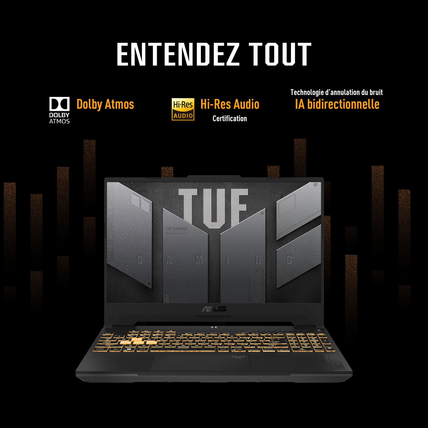ASUS TUF Gaming F15 15.6" 144Hz Gaming Laptop