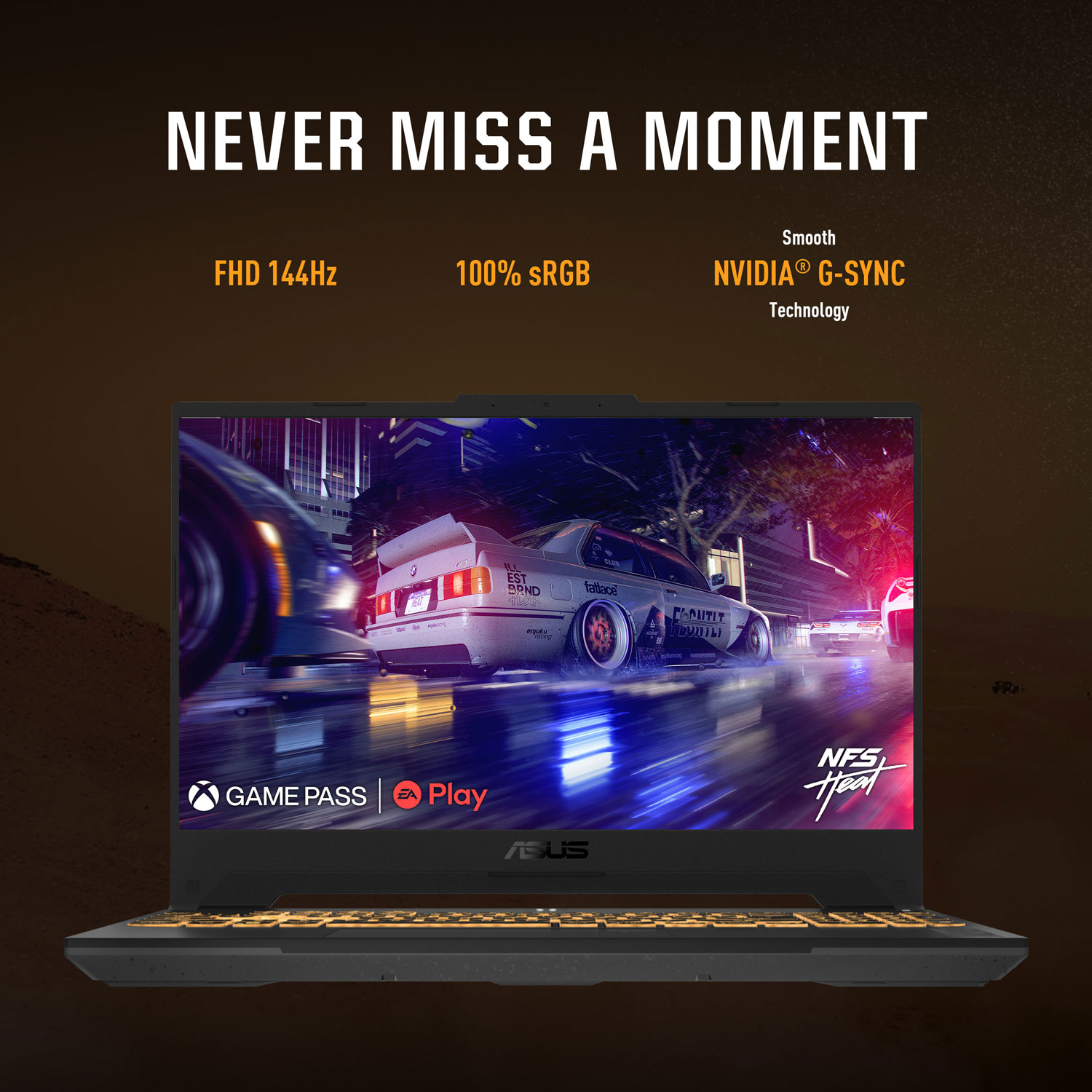 ASUS TUF Gaming F15 15.6" 144Hz Gaming Laptop