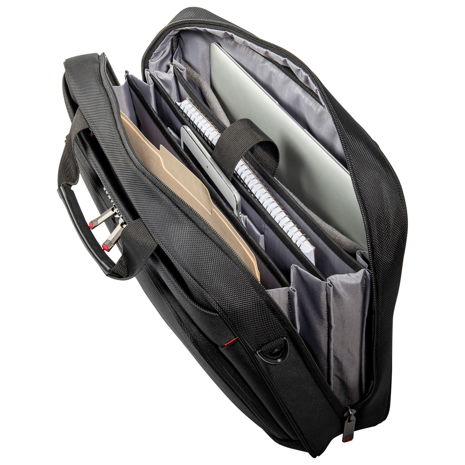 Sac messager mince Xenon 4.0 de Samsonite pour portable de 15,6 po - Noir