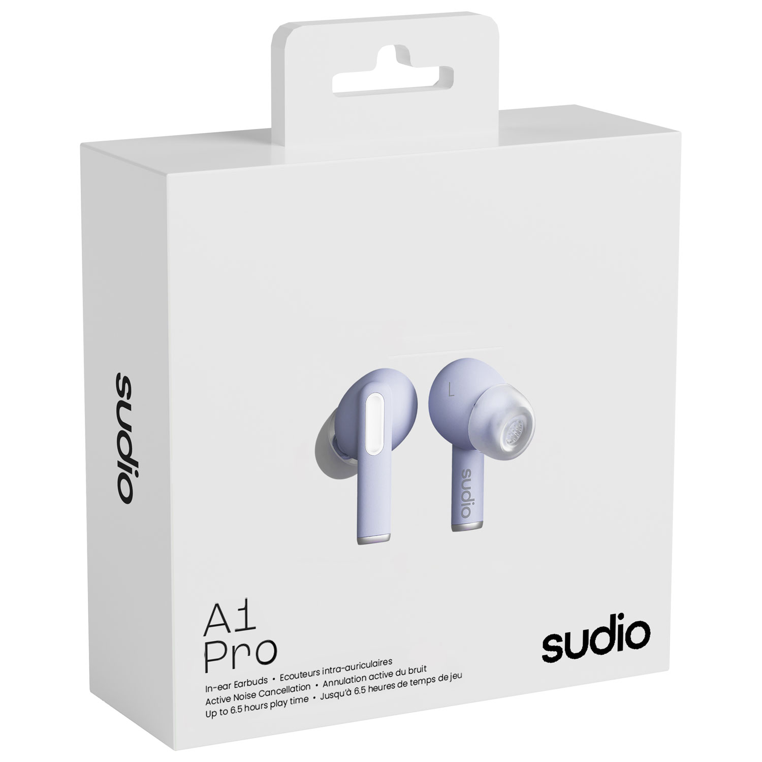 Sudio Audio A1 Pro In-Ear Noise Cancelling True Wireless Earbuds - Purple