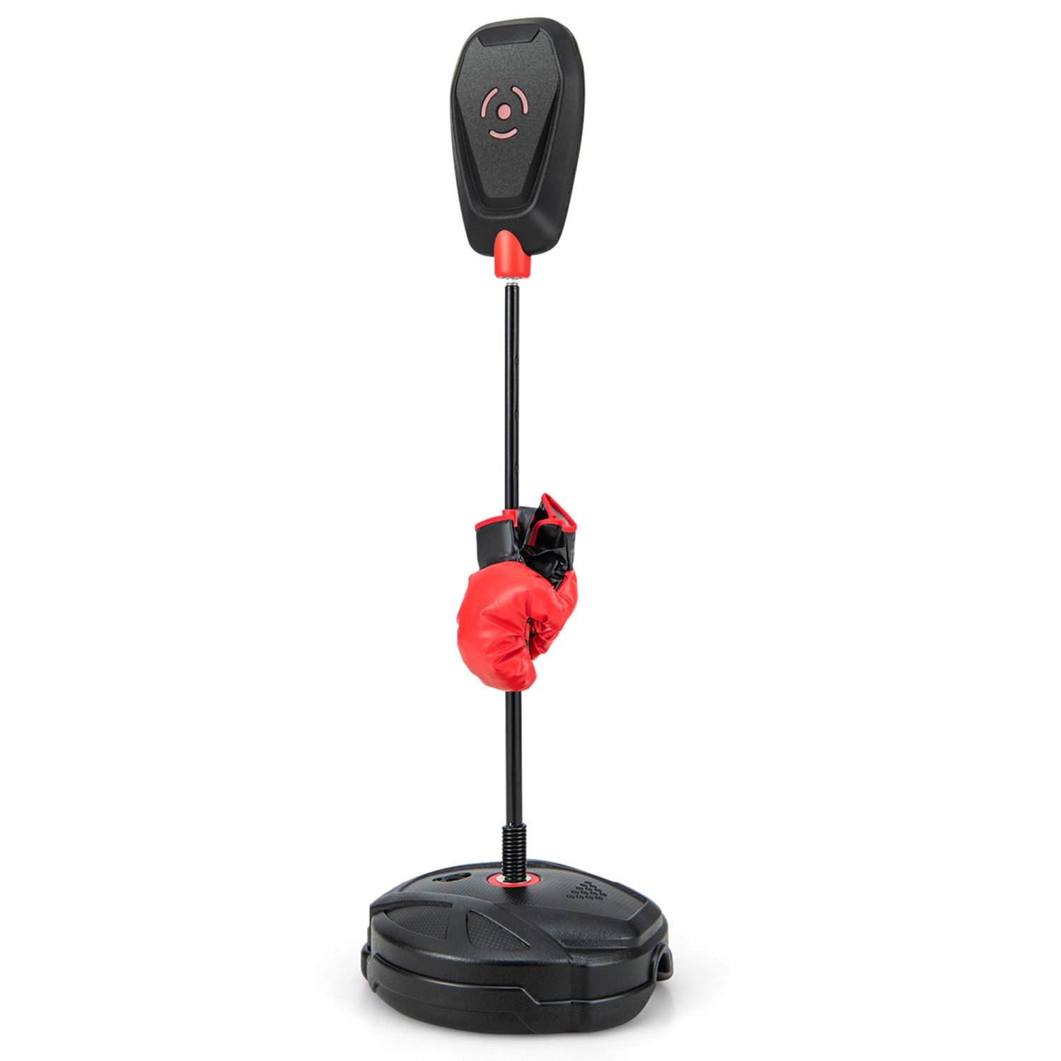 Costway Kids Punching Bag with Stand Height Adjustable Boxing Equipment with Gloves