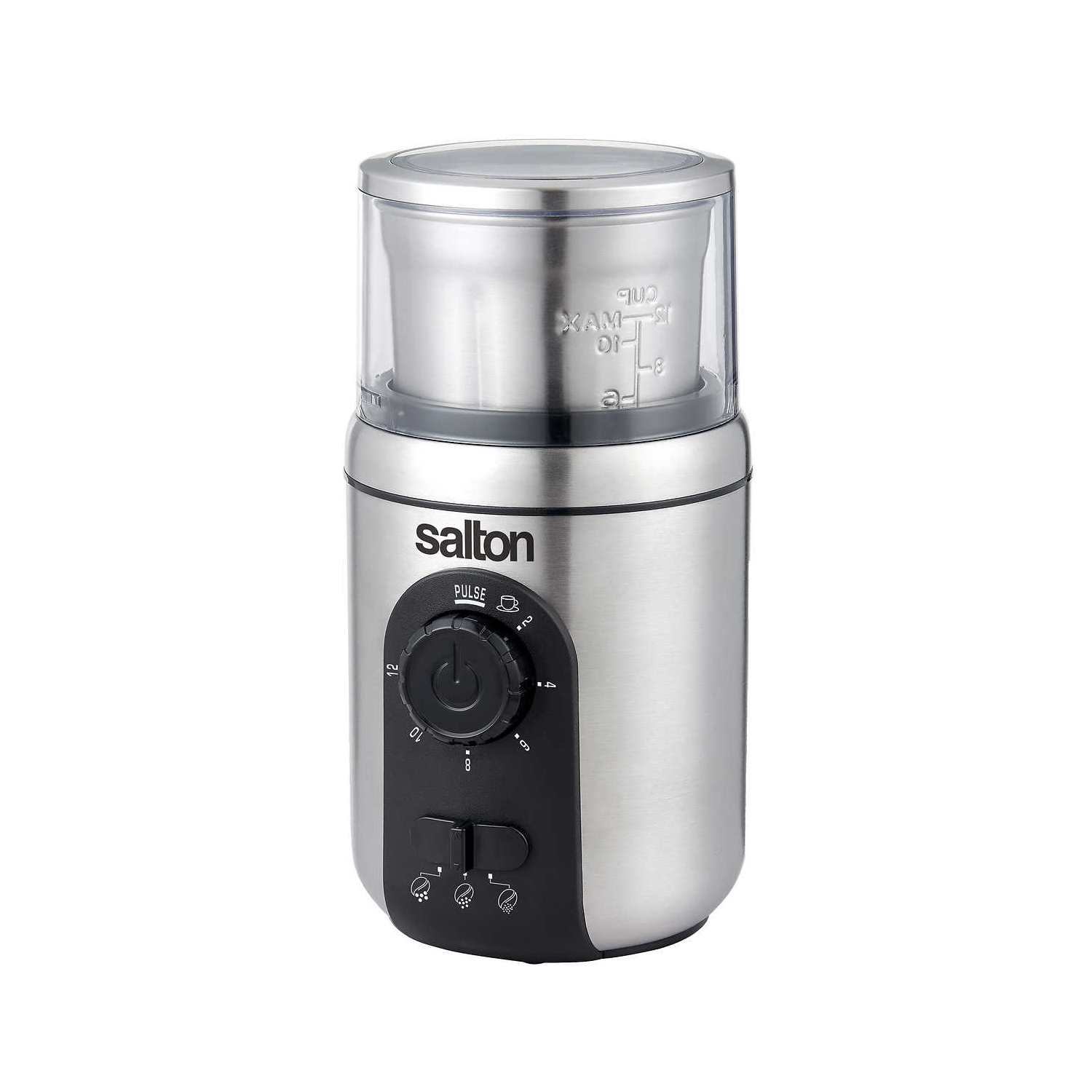 Salton Stainless Steel Smart Coffee Grinder