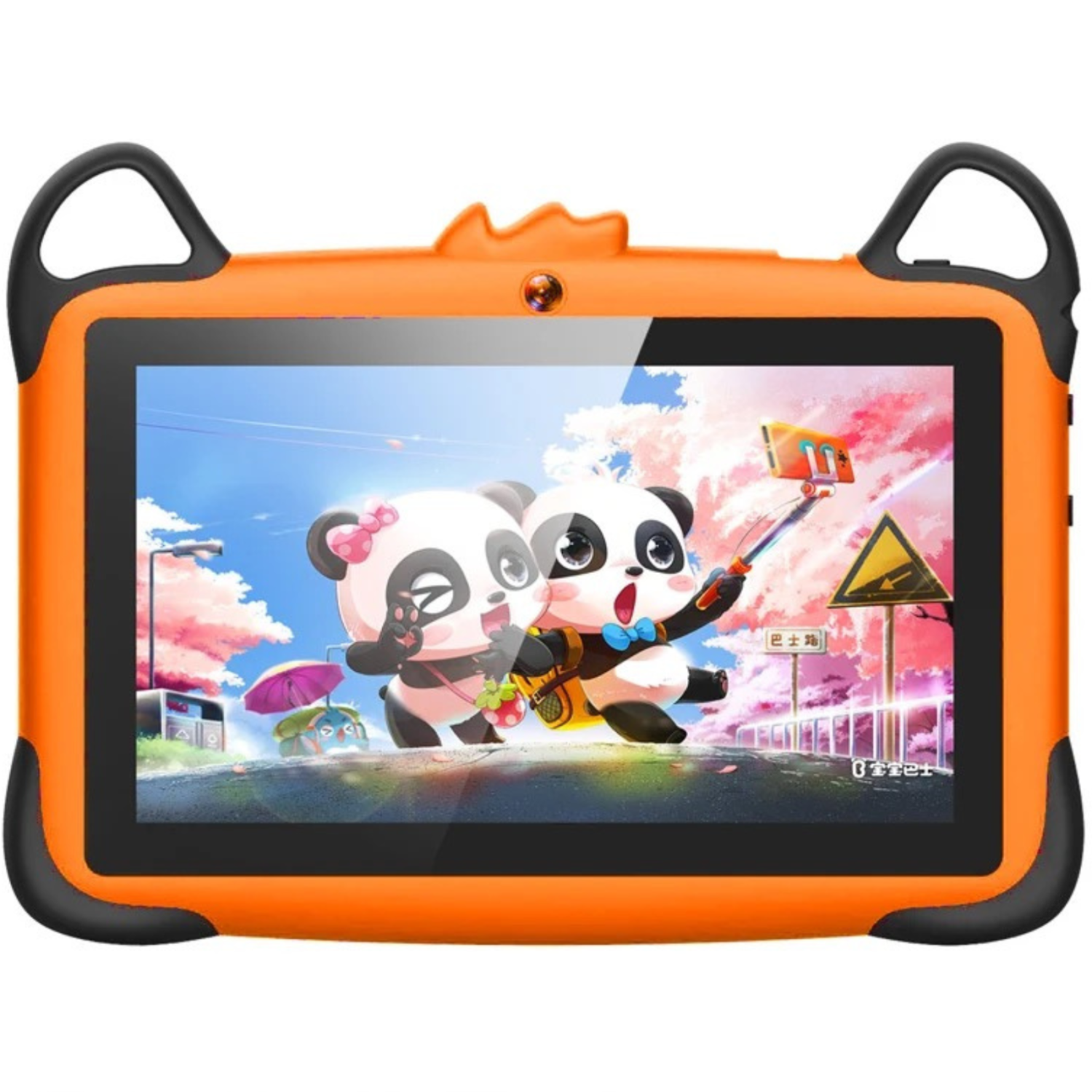 TUTT K7 Drop-Resistant Eva Case Shell HD 7” Kid’s Learning Educational Tablet 8GB Memory Android Dual Camera Parental Control Kid Tablet