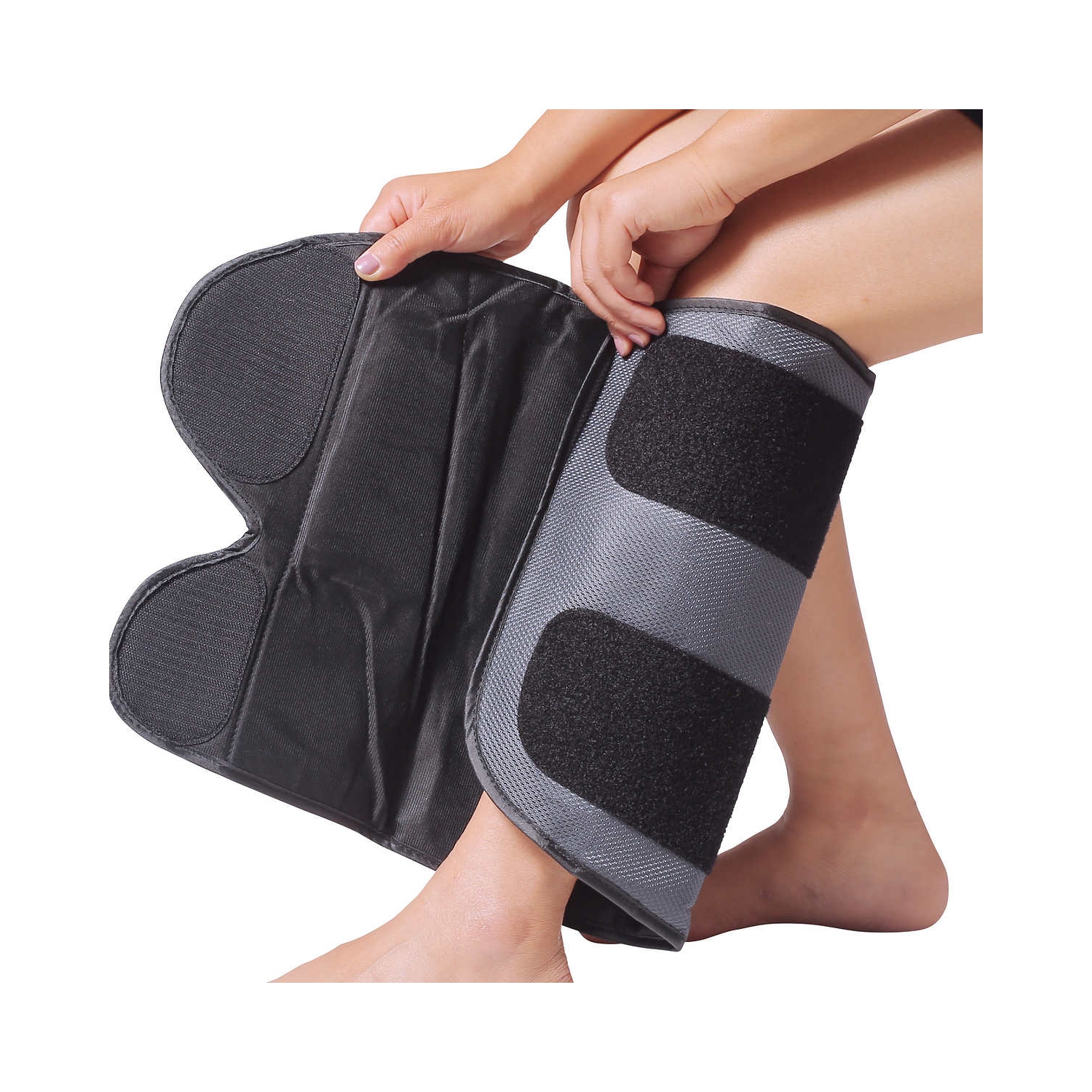 Novonergy Leg Massager, Portable Compression Therapy, 2-pack