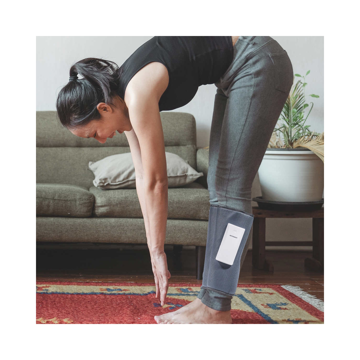 Novonergy Leg Massager, Portable Compression Therapy, 2-pack