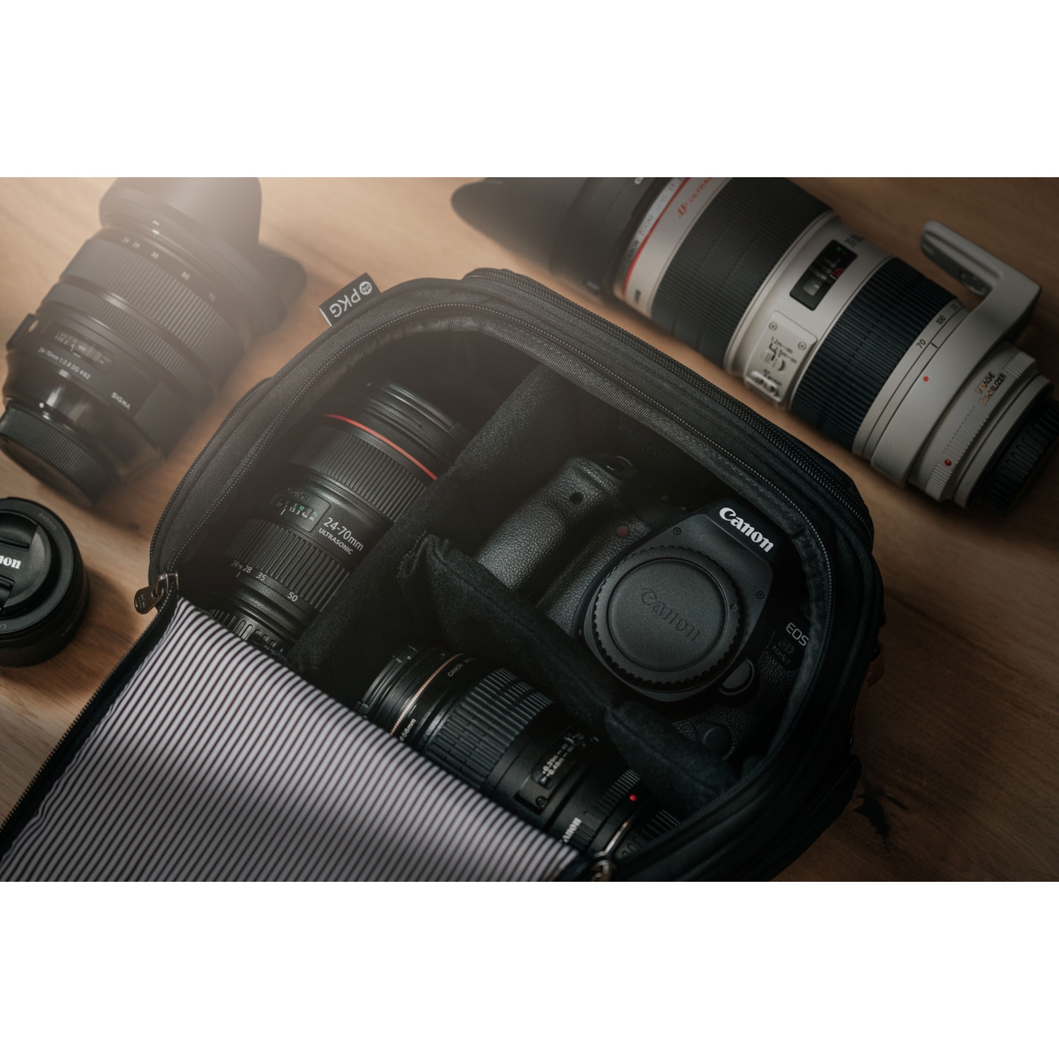 PKG Polson Recycled Camera | Tech Bag