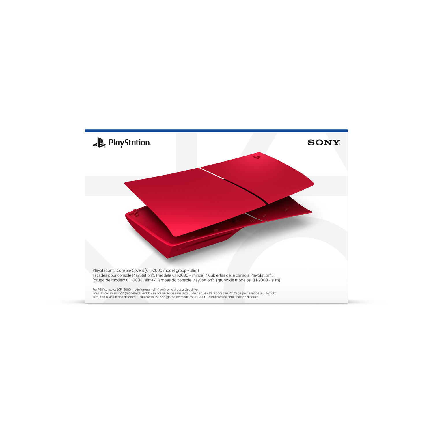 PlayStation 5 Slim Console Cover - Volcanic Red | Best Buy Canada