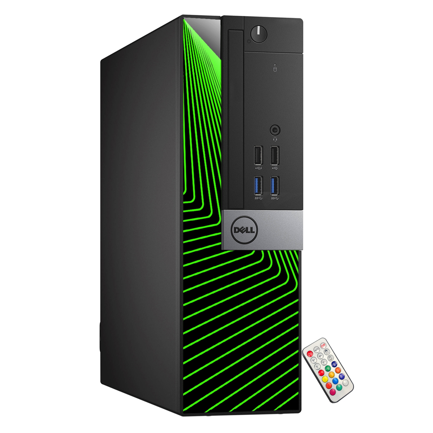 Refurbished - Dell OptiPlex 5060 RGB Desktop Computer - GT 1030 2GB | Intel i5-8500 Six Core (4.1GHz Turbo) | 32GB DDR4 RAM | 1TB SSD | WiFi +