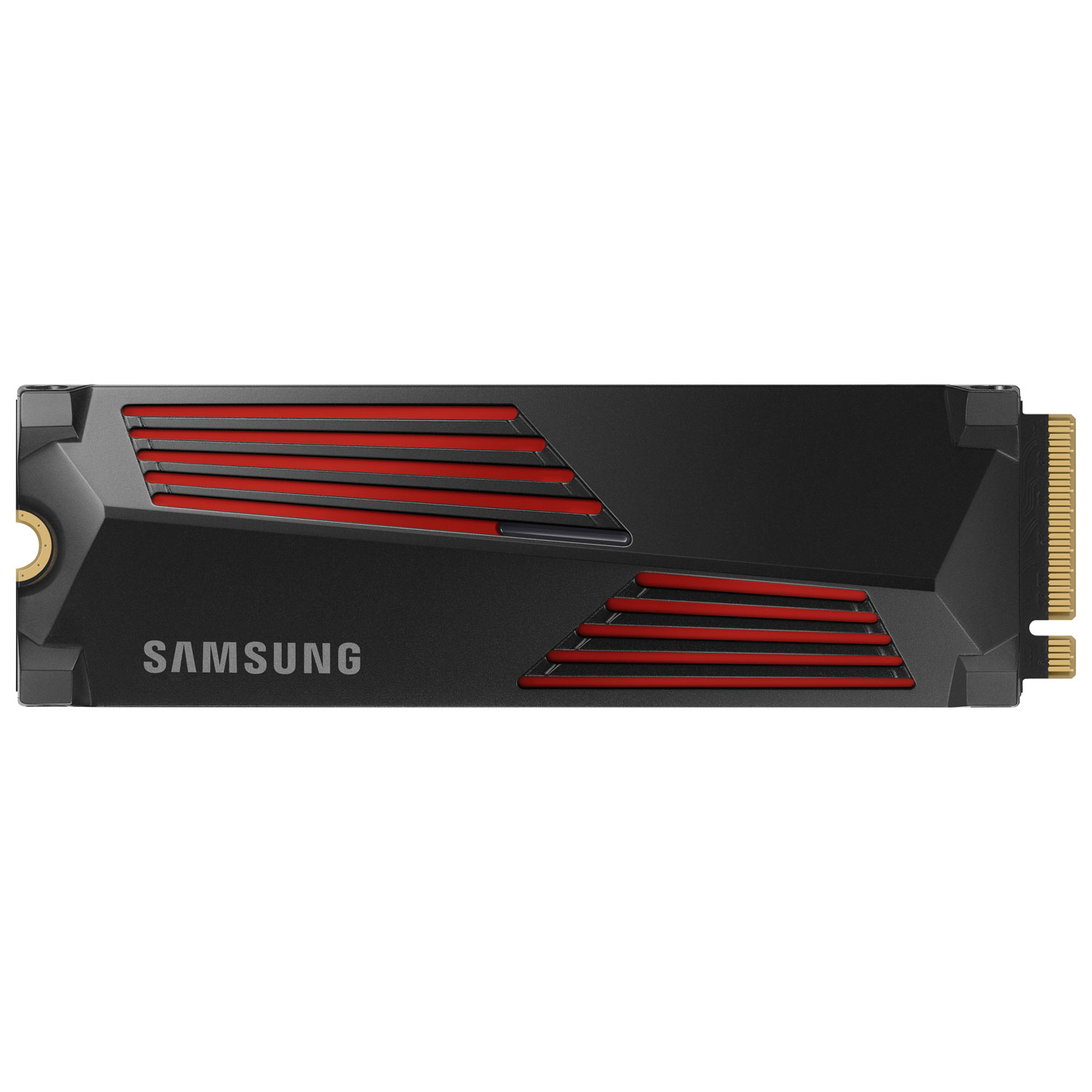 Samsung 990 PRO 2TB NVMe PCI-e Internal Solid State Drive (MZ-V9P2T0CWF) - Black/Red