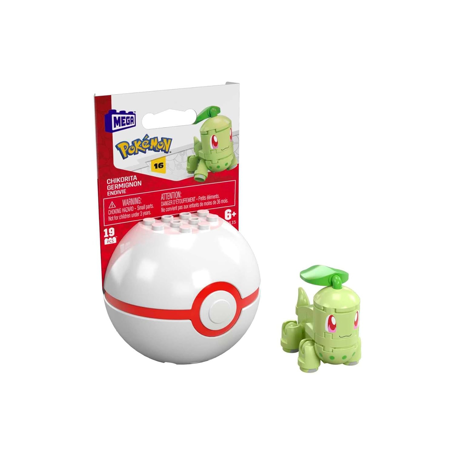 Mega Pokémon Chikorita 19pcs