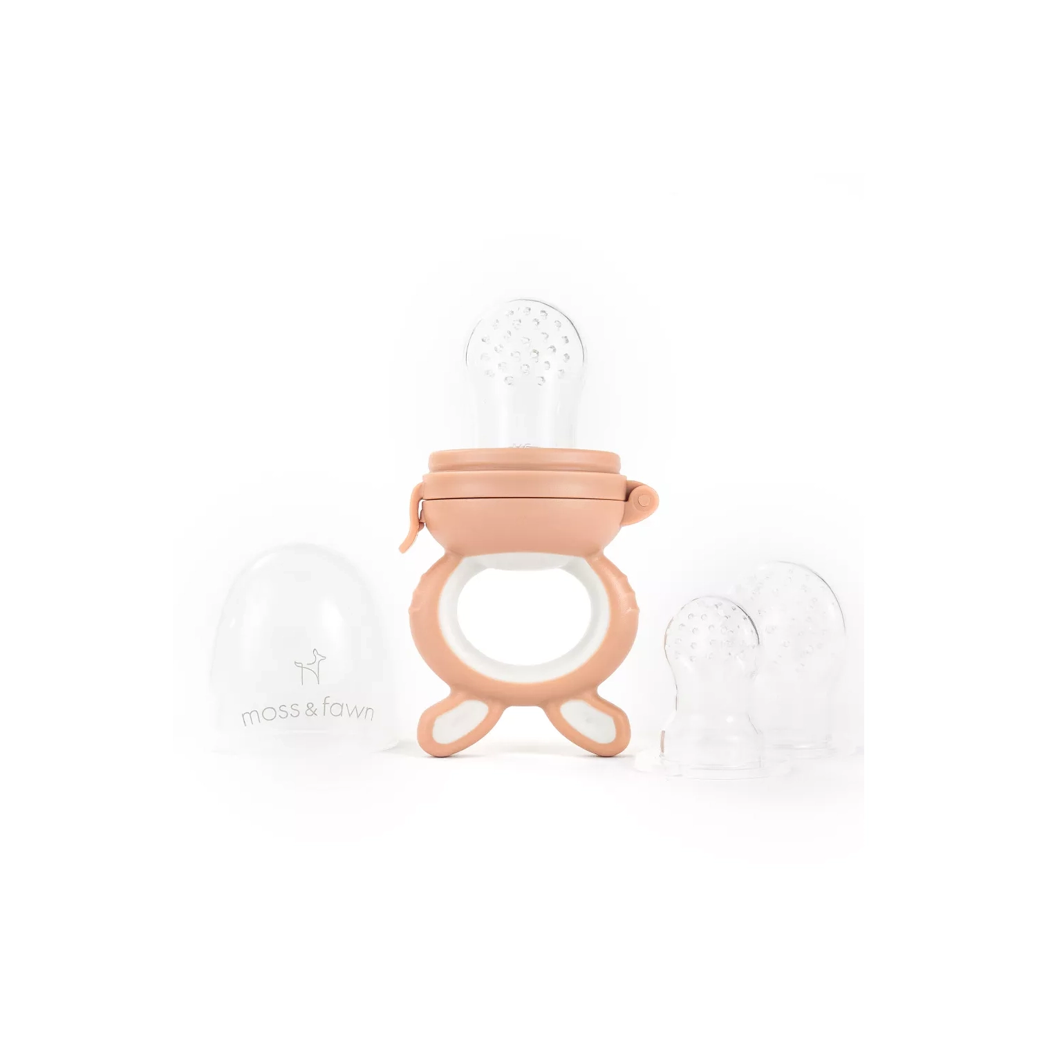 Moss and Fawn Silicone Forage Feeder - bloom