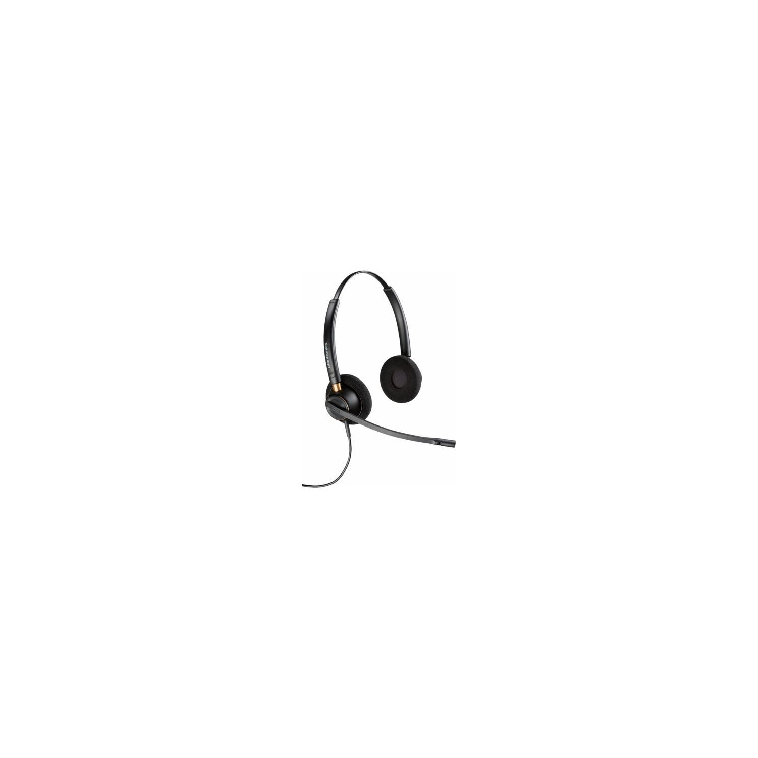 HP Poly EncorePro 520 On-Ear Noise Cancelling Headset - Black