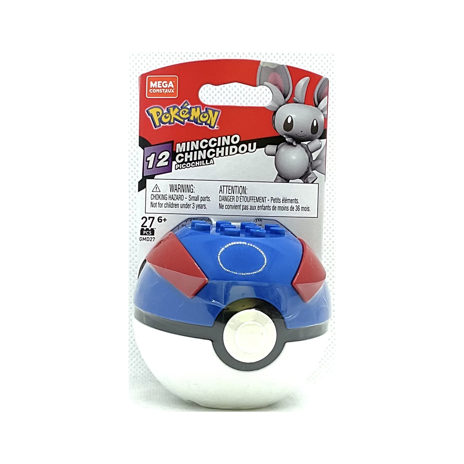 Mega Construx Pokemon Minccino 27pcs