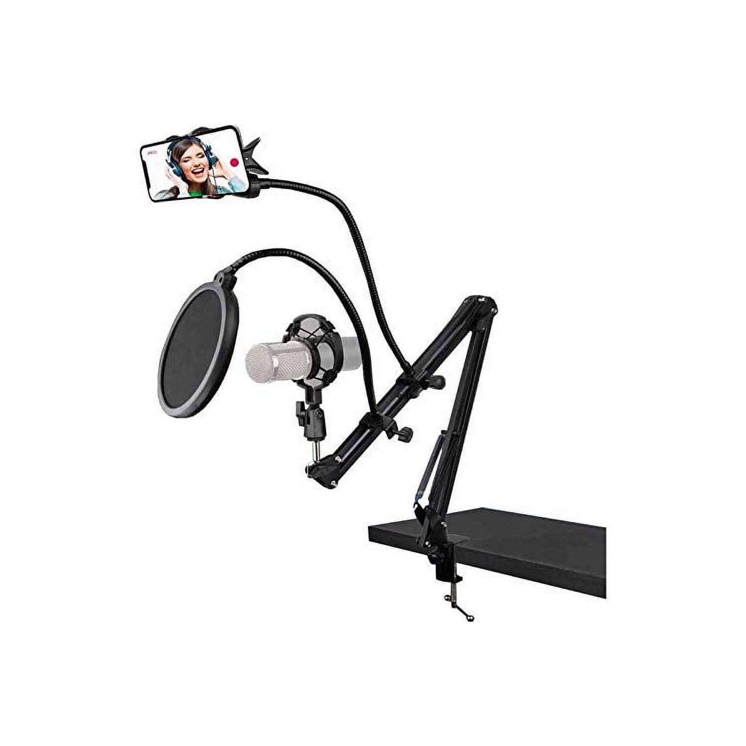 Trousse d'accessoires pour microphone pour diffusion en continu VIVMICACCKIT de Vivitar