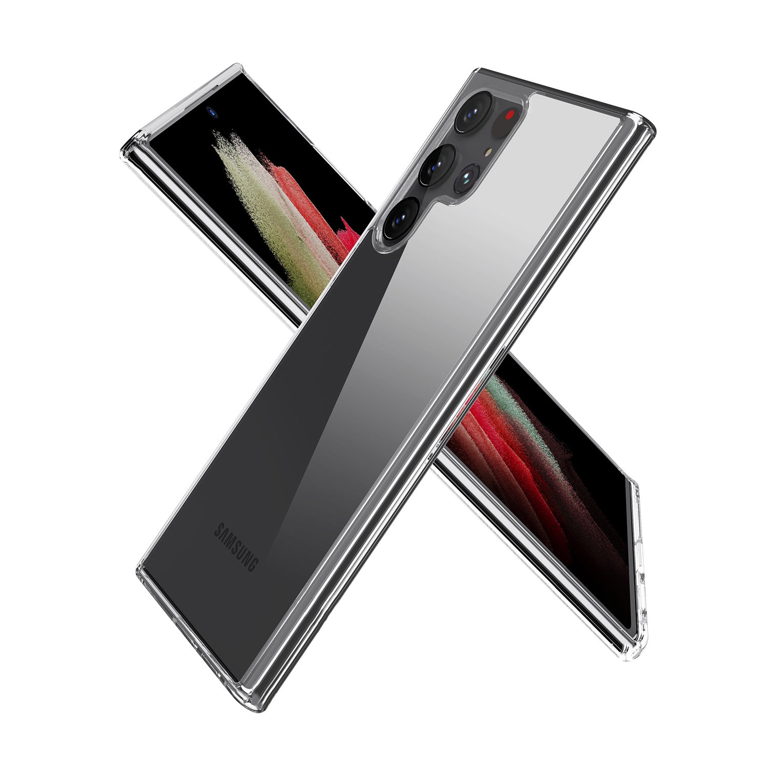 PANDACO Clear Case for Samsung Galaxy S24 Ultra