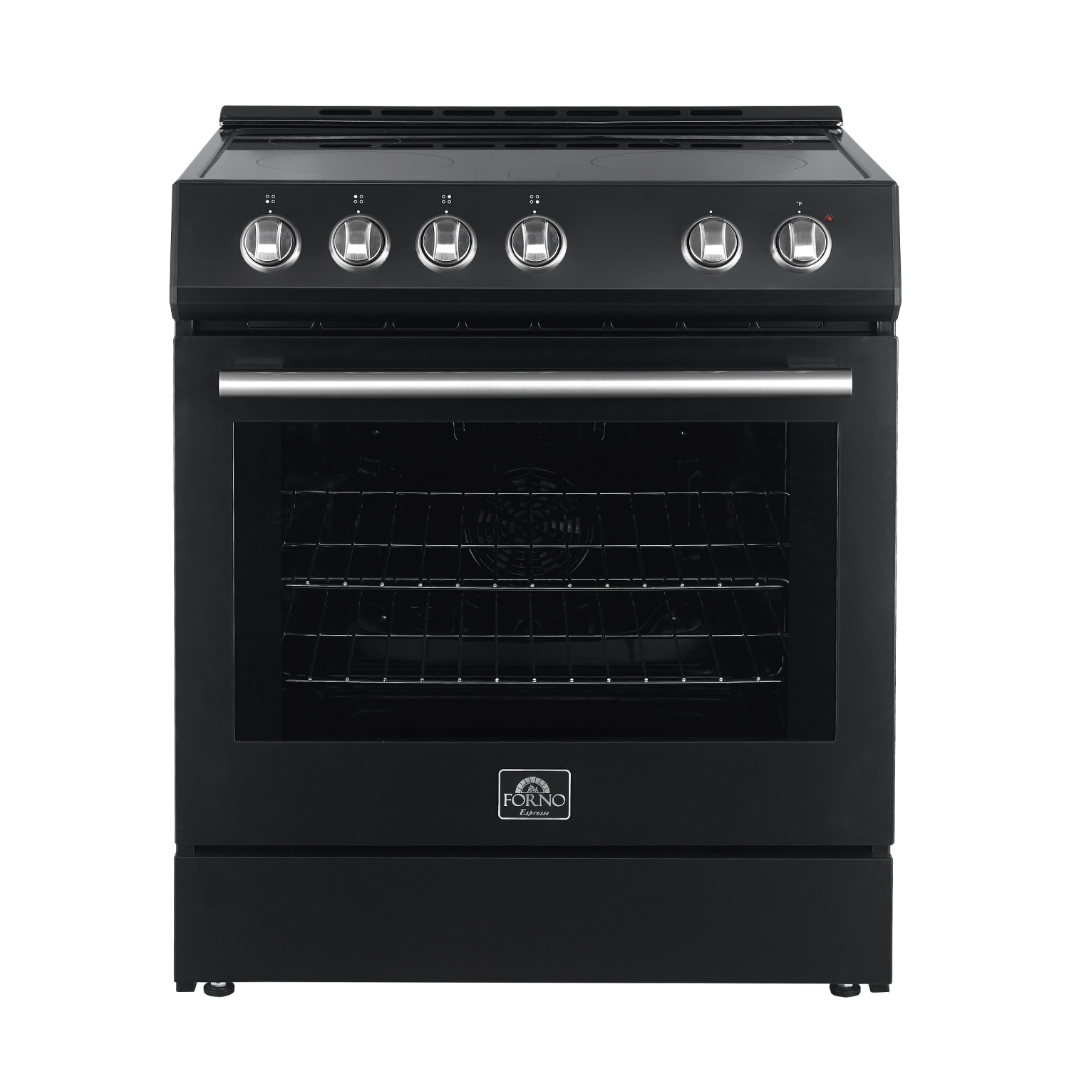 Forno Leonardo – Cuisinière électrique espresso de 30&nbsp;po, noir