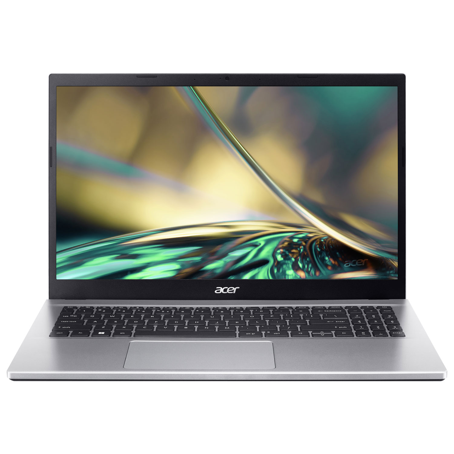 Acer Aspire 3 15.6" Laptop - Silver (Intel Core i3-1215U/512GB SSD/8GB RAM/Windows 11)