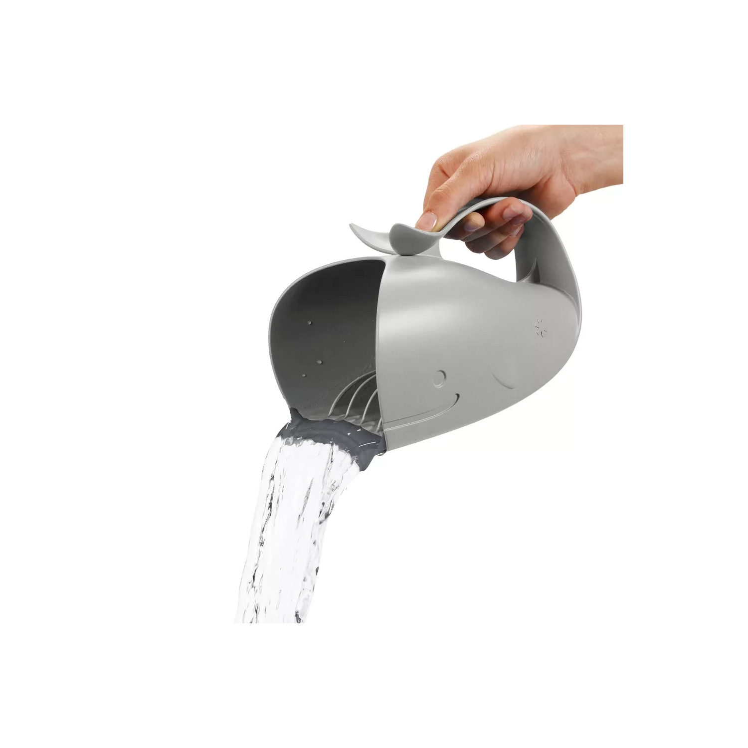 Skip Hop Moby Baby Bath Set with Four Bathtime Essentials - Gray - 4pk