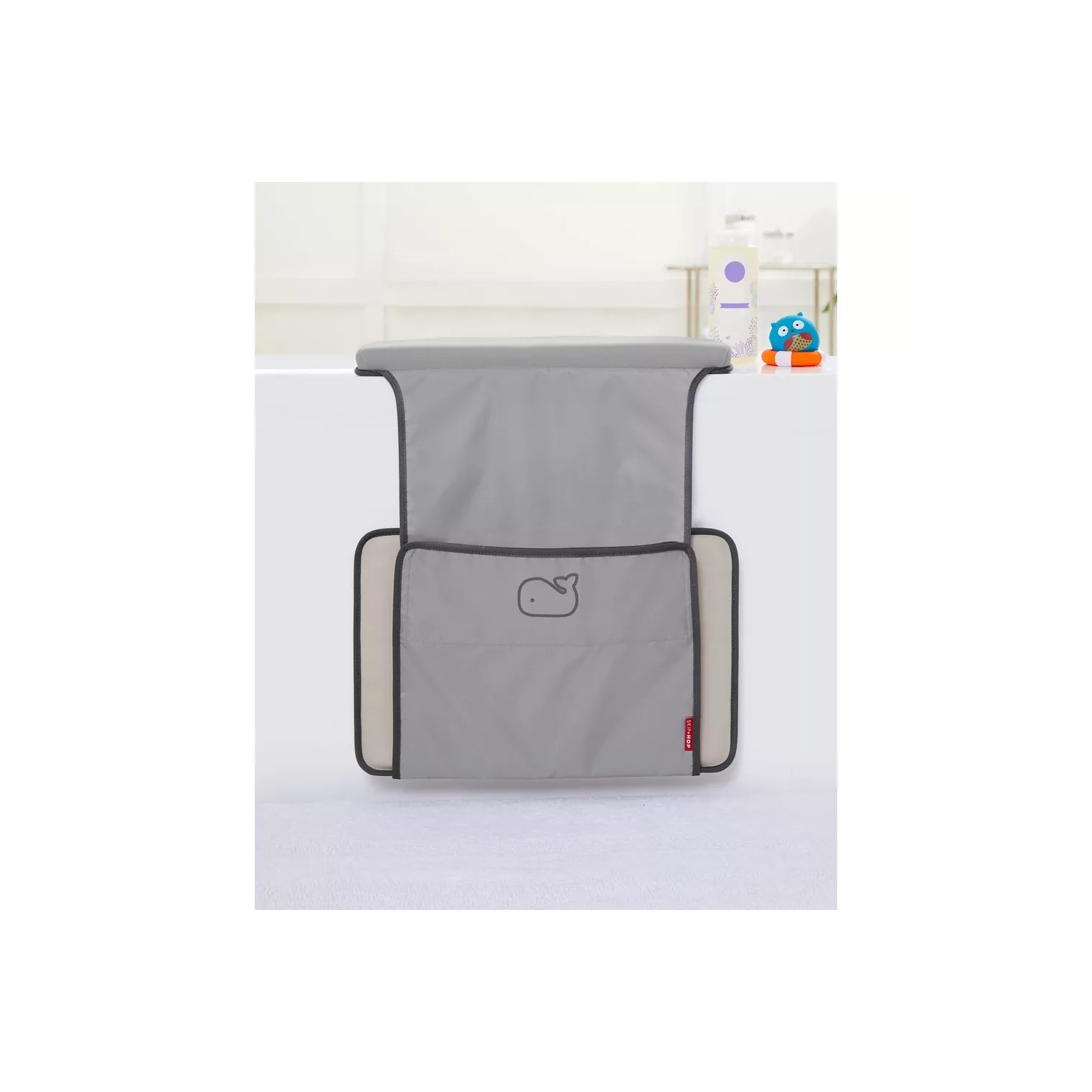 Support à genoux et protège-coudes Skip Hop All In One - Gris