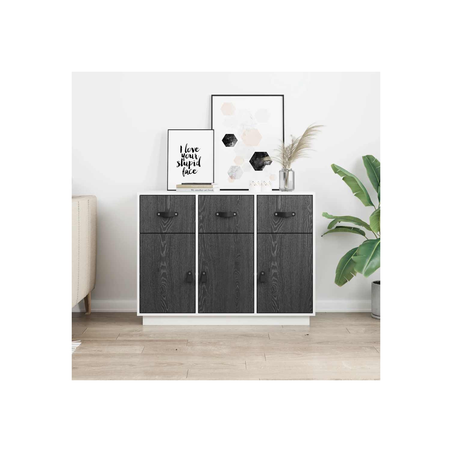 vidaXL Self-adhesive Furniture Films 2 pcs Dark Wood 500x90 cm PVC