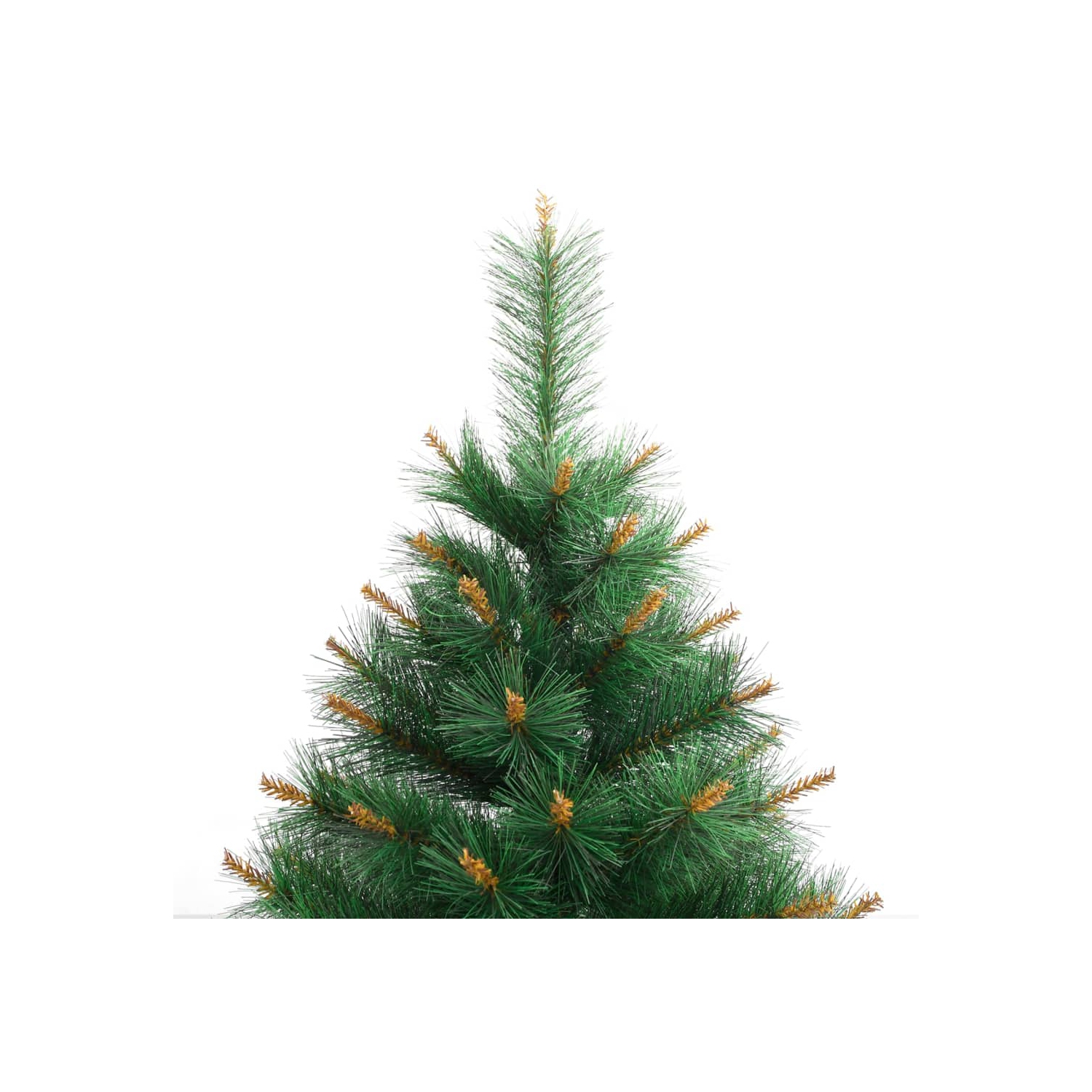 vidaXL Artificial Hinged Christmas Tree with Stand 150 cm