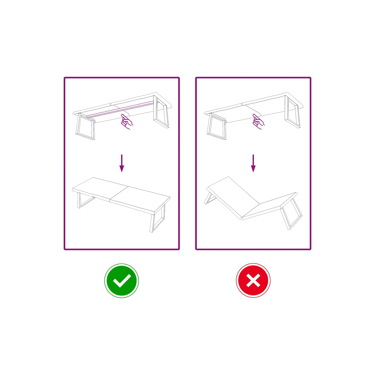 Surface de table vidaXL brun clair 160x60x cm chêne massif traité
