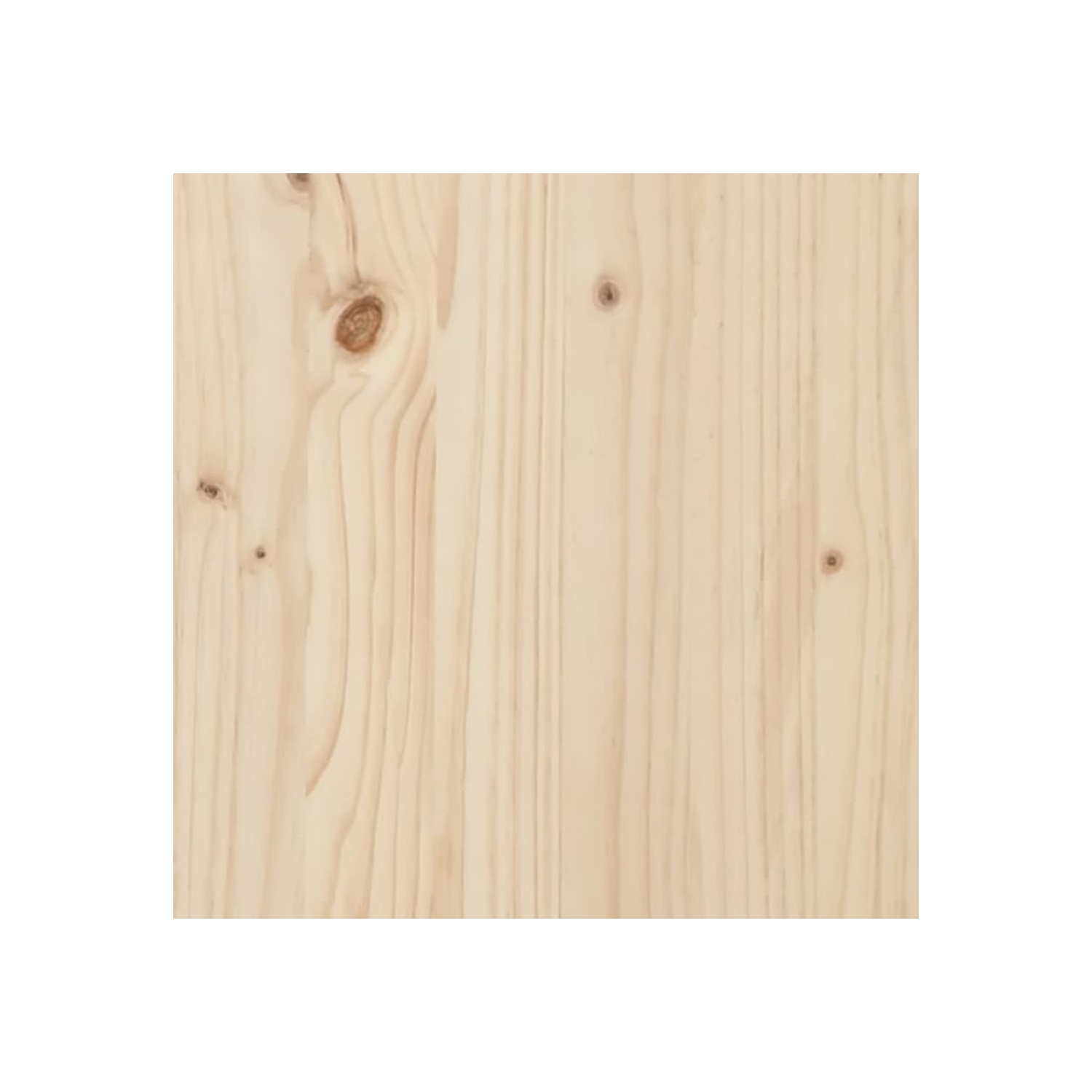 Table vidaXL Ø50x2.5&nbsp;cm Pin massif