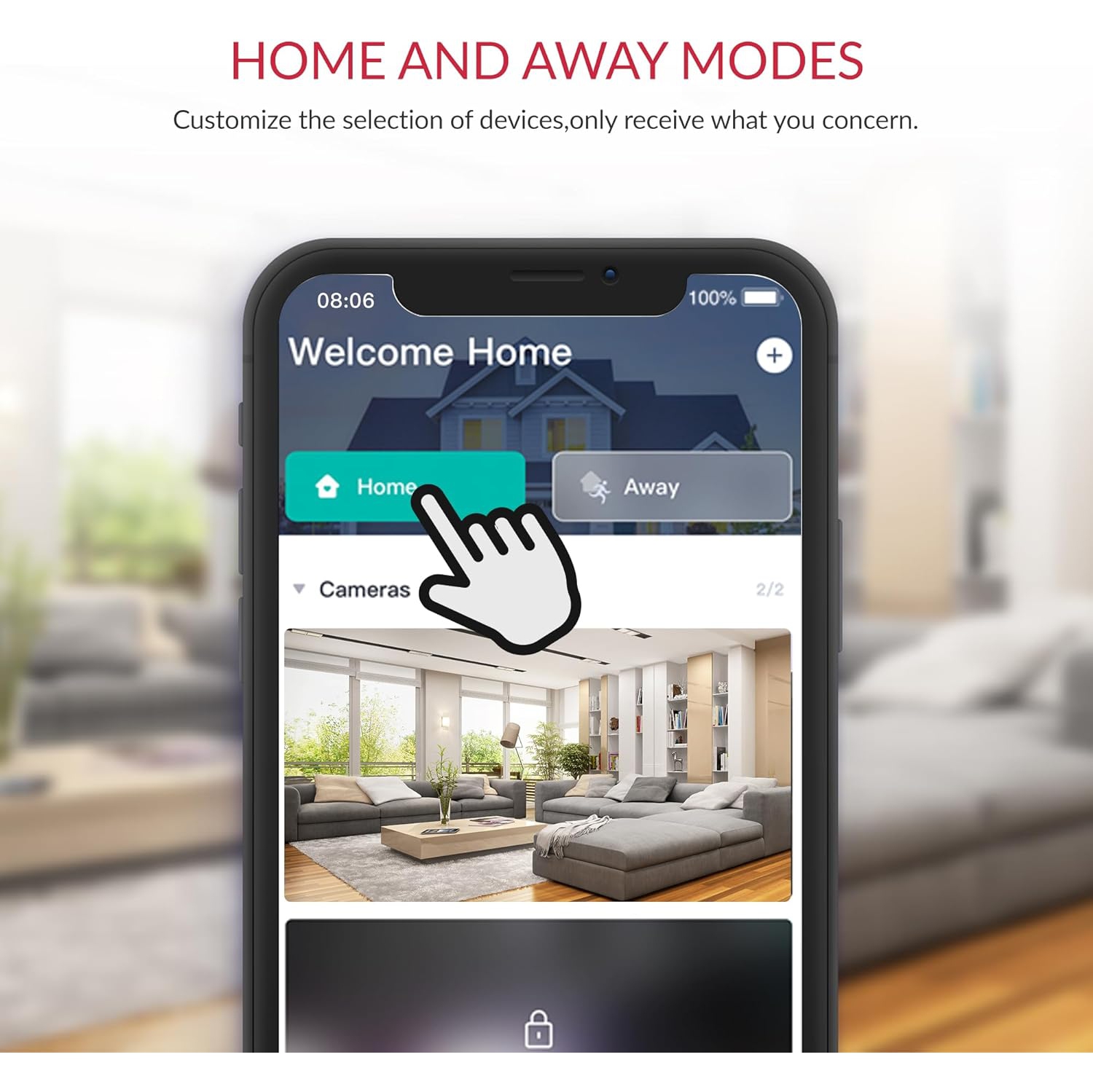 YI Pro 2K 4PC Home Security Camera, Indoor Camera with Person, Vehicle, Animal Detection, Phone App for Baby, Pet, Dog Monitoring, Compatible with