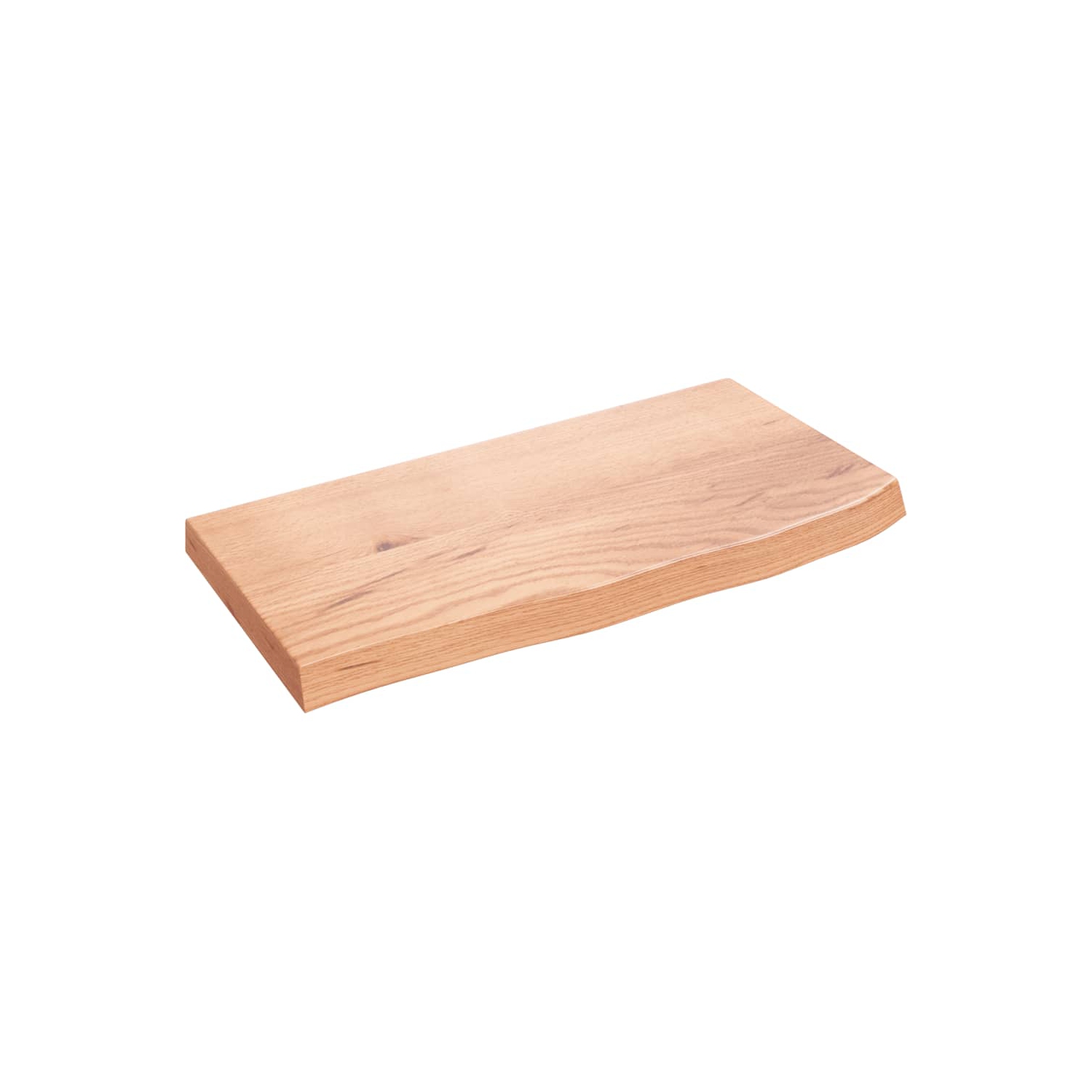 VidaXL comptoir de salle de bain brun clair 60 x 30x cm bois massif traité