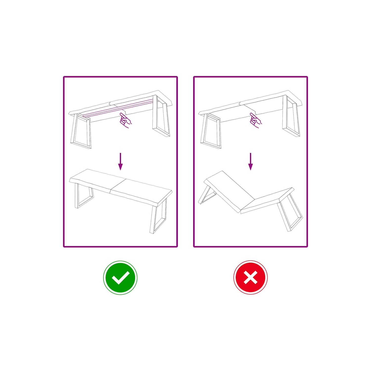 vidaXL Bathroom Countertop Light Brown 120x40x(2-4)cm Treated Solid Wood