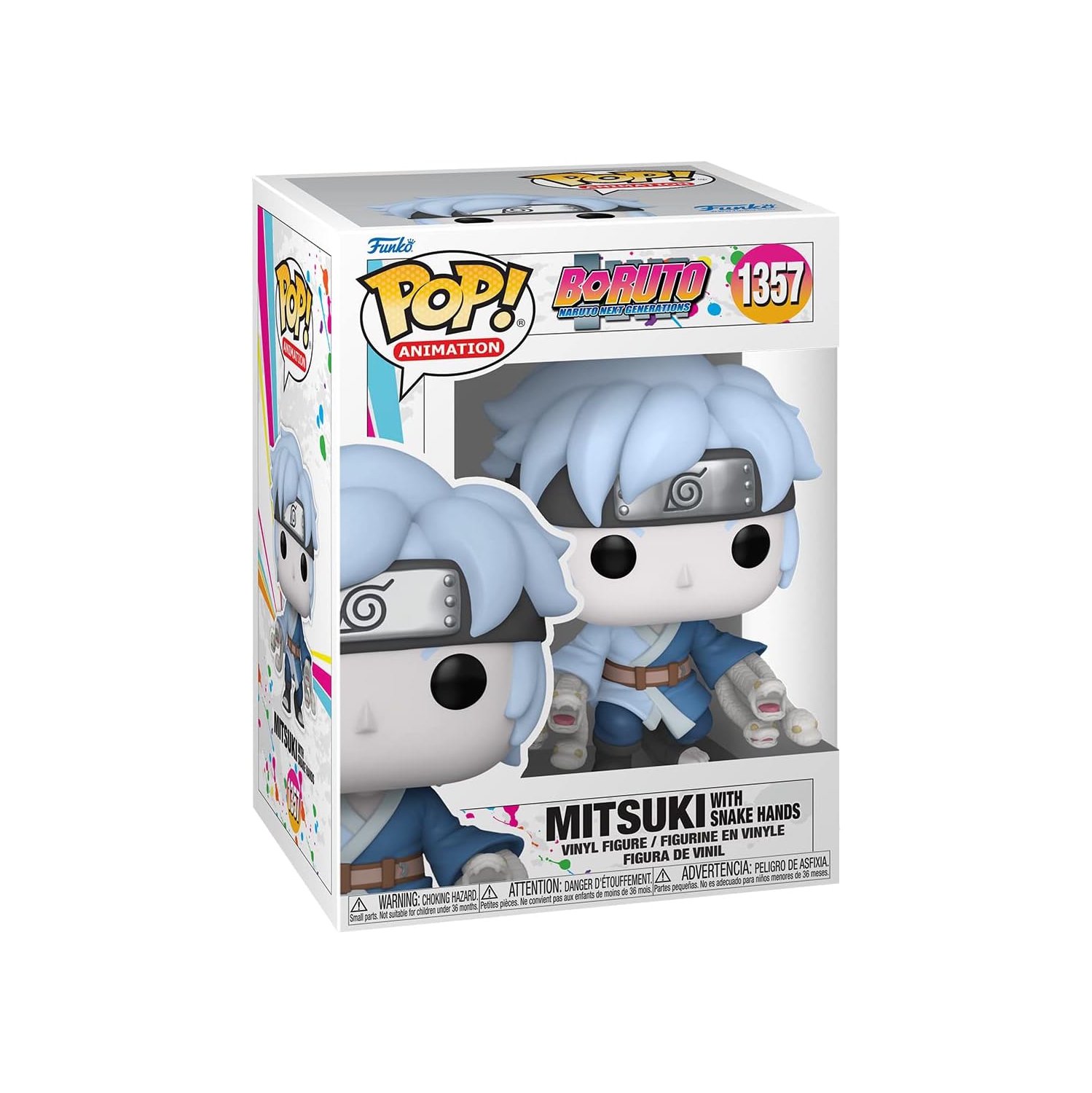 Figurine Pop! De Funko Boruto - Mitsuki avec les mains de serpent