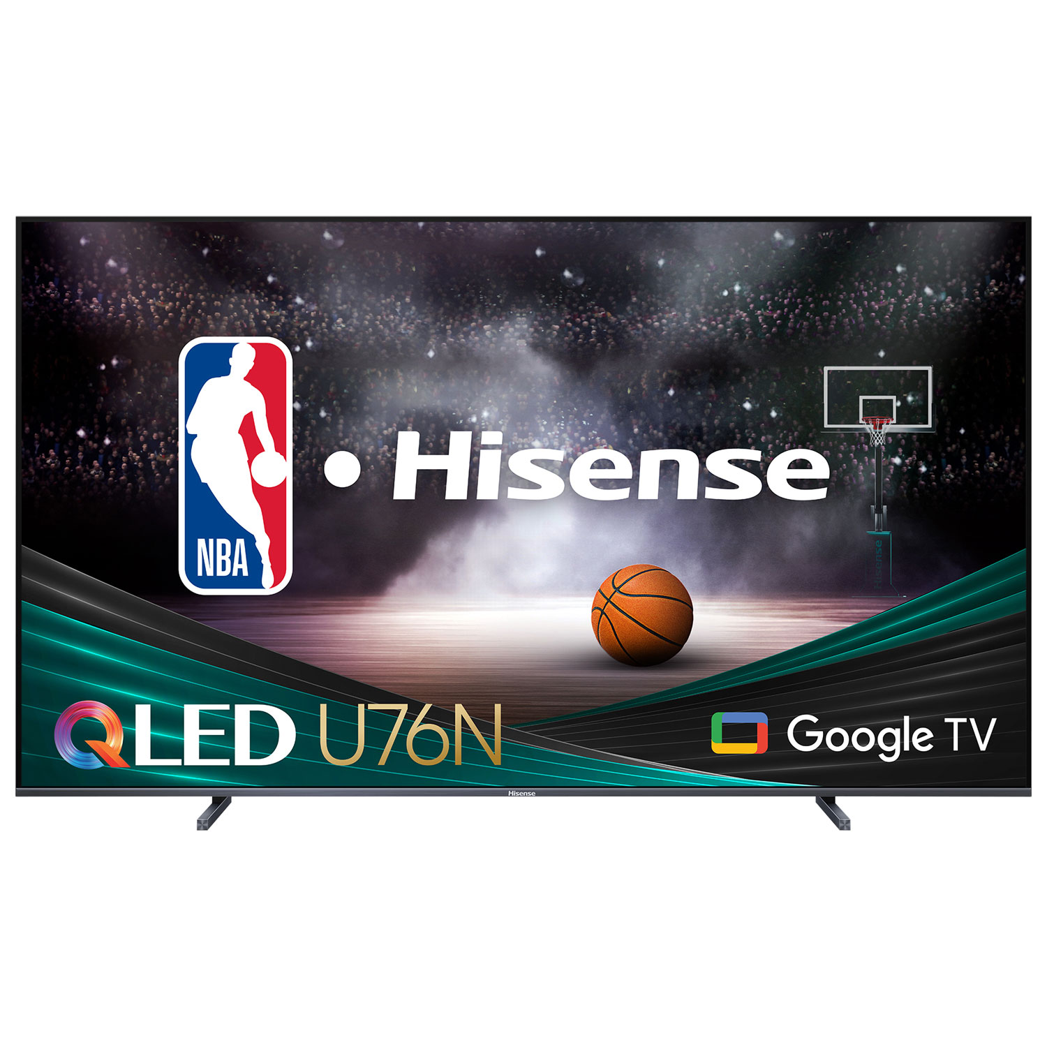 Hisense 100" 4K UHD HDR QLED Smart Google TV (100U76N) - 2024