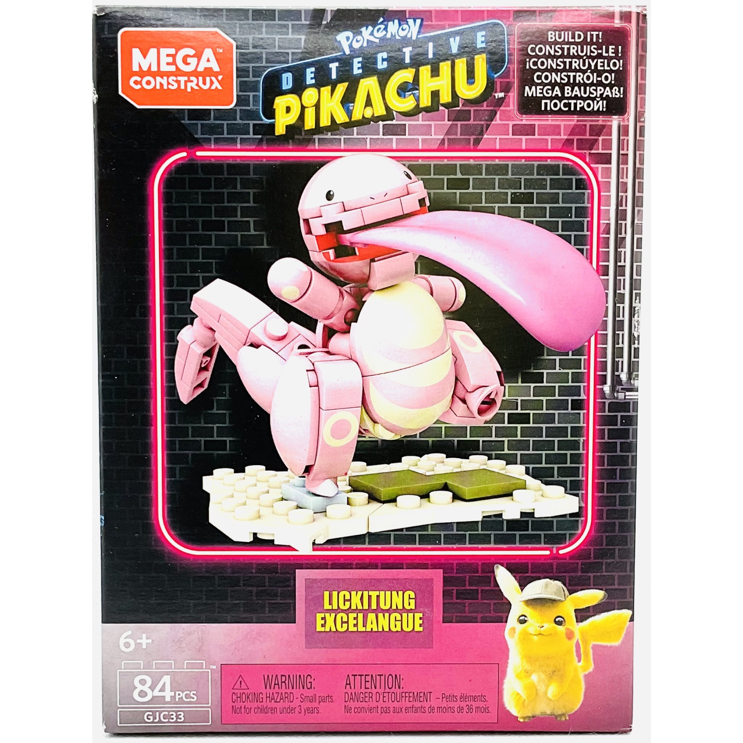 Mega Construx Pokemon Detective Pikachu Lickitung