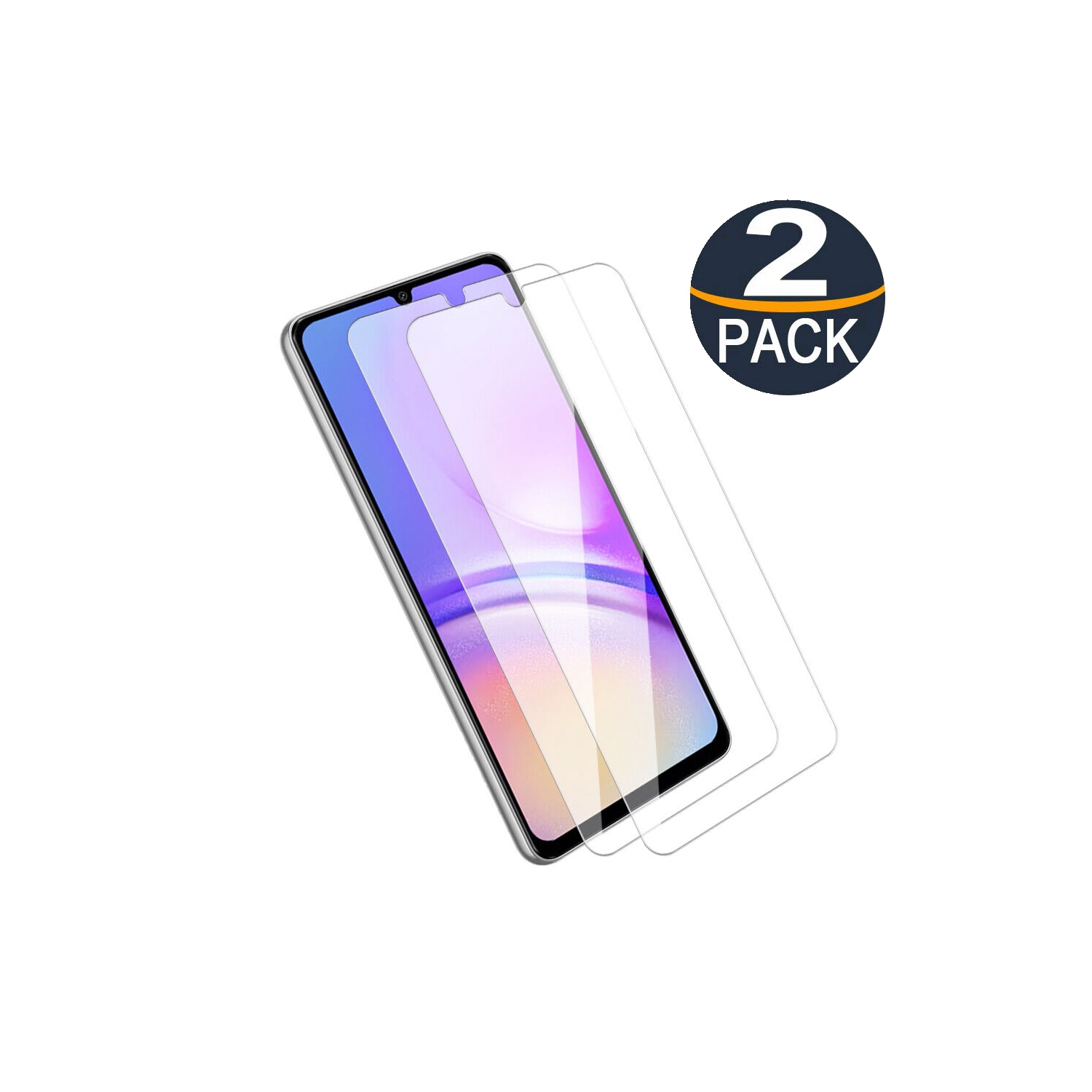 [2 Packs] CSmart Premium Tempered Glass Screen Protector for Samsung Galaxy A15 4G 5G, Case Friendly & Bubble Free