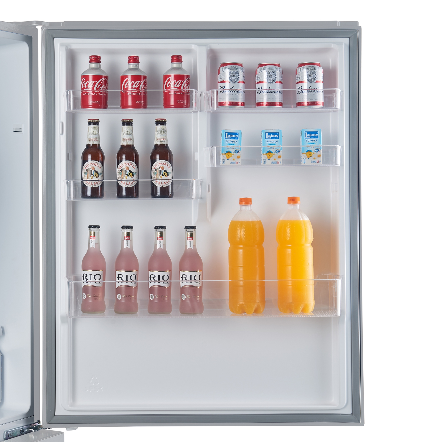 Forno Milano – Réfrigérateur à porte battante à congélateur inférieur et à droite de 31&nbsp;po, acier inoxydable, 17,2 pi3 avec