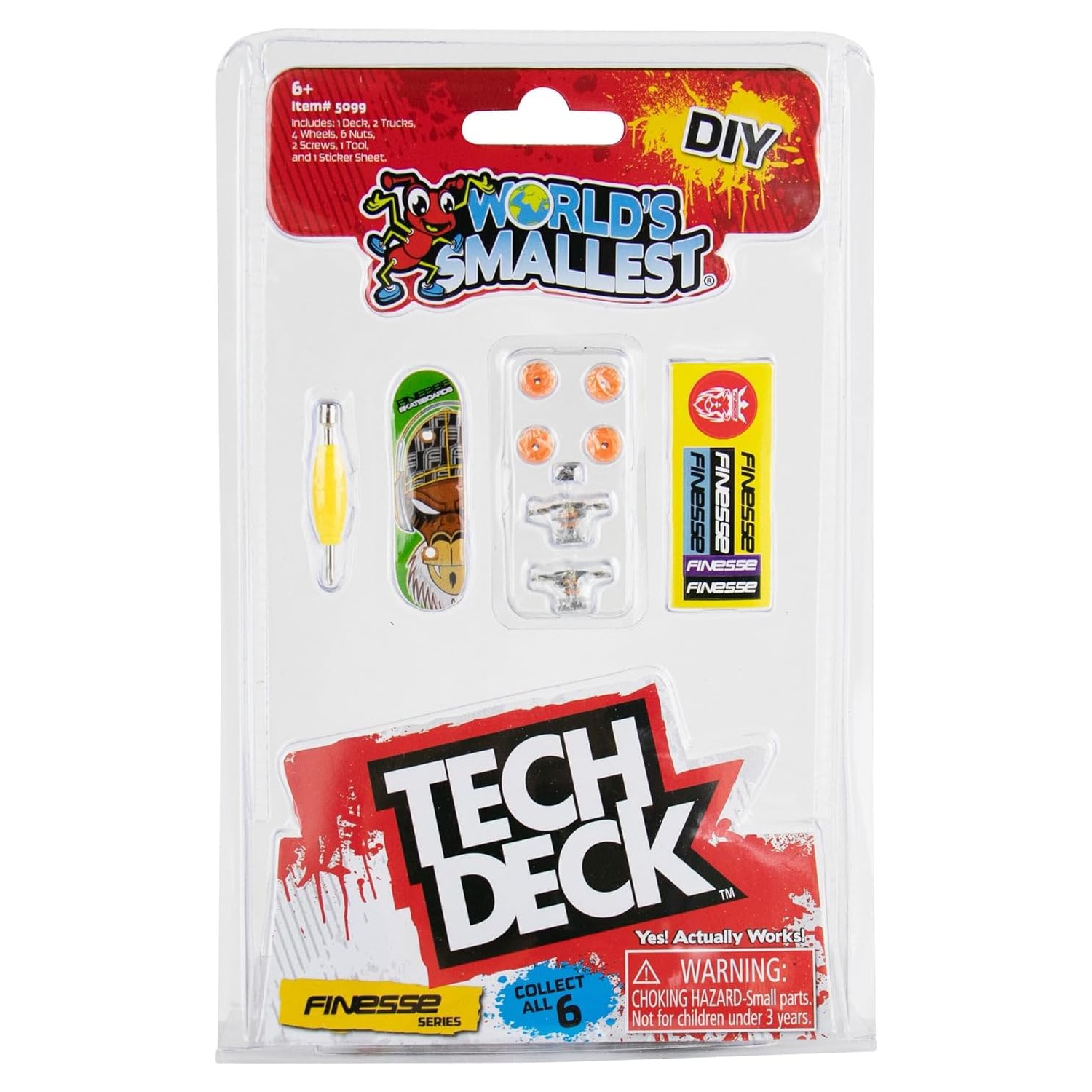 World’s Smallest Tech Deck (Assorted)