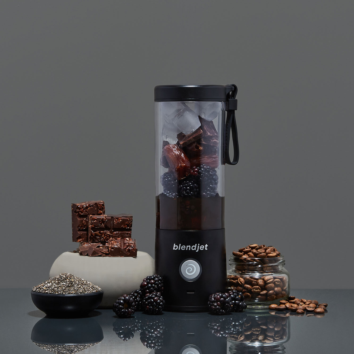 BlendJet 2 0.47L Portable Personal Blender - Black