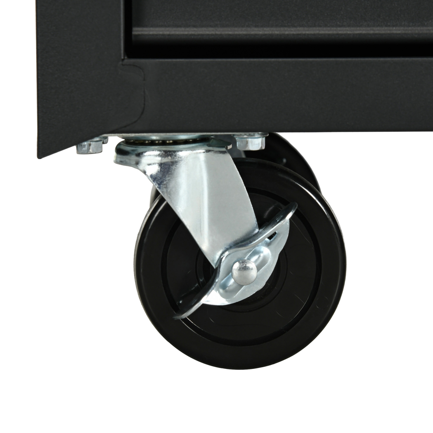 HOMCOM – coffre à outils à 7 tiroirs, coffre à outils mobile verrouillable, range-tout avec poignée pour atelier Mechanics garage, noir