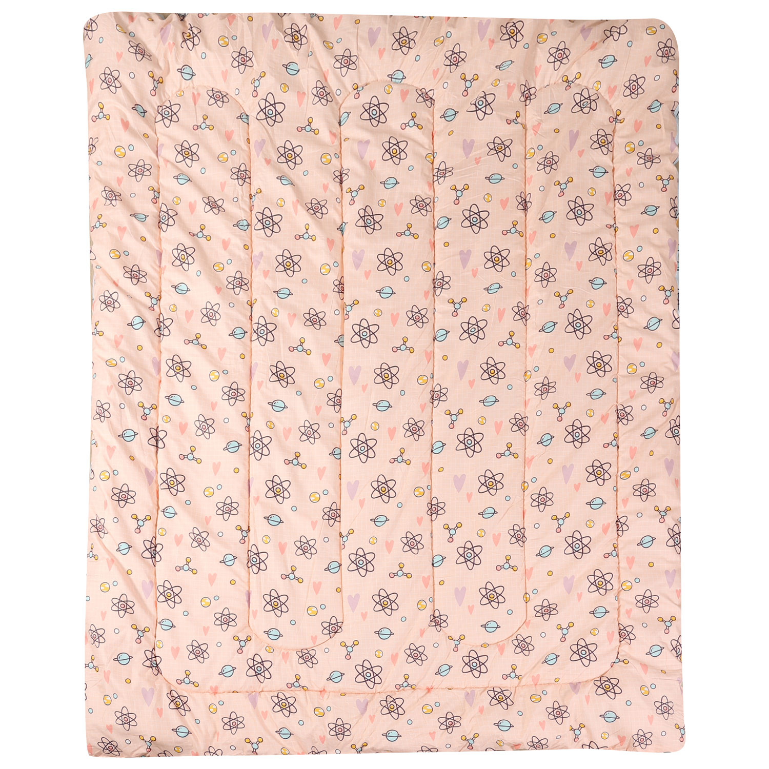 Nemcor 4-Piece Reversible Bed Set - Twin - Science