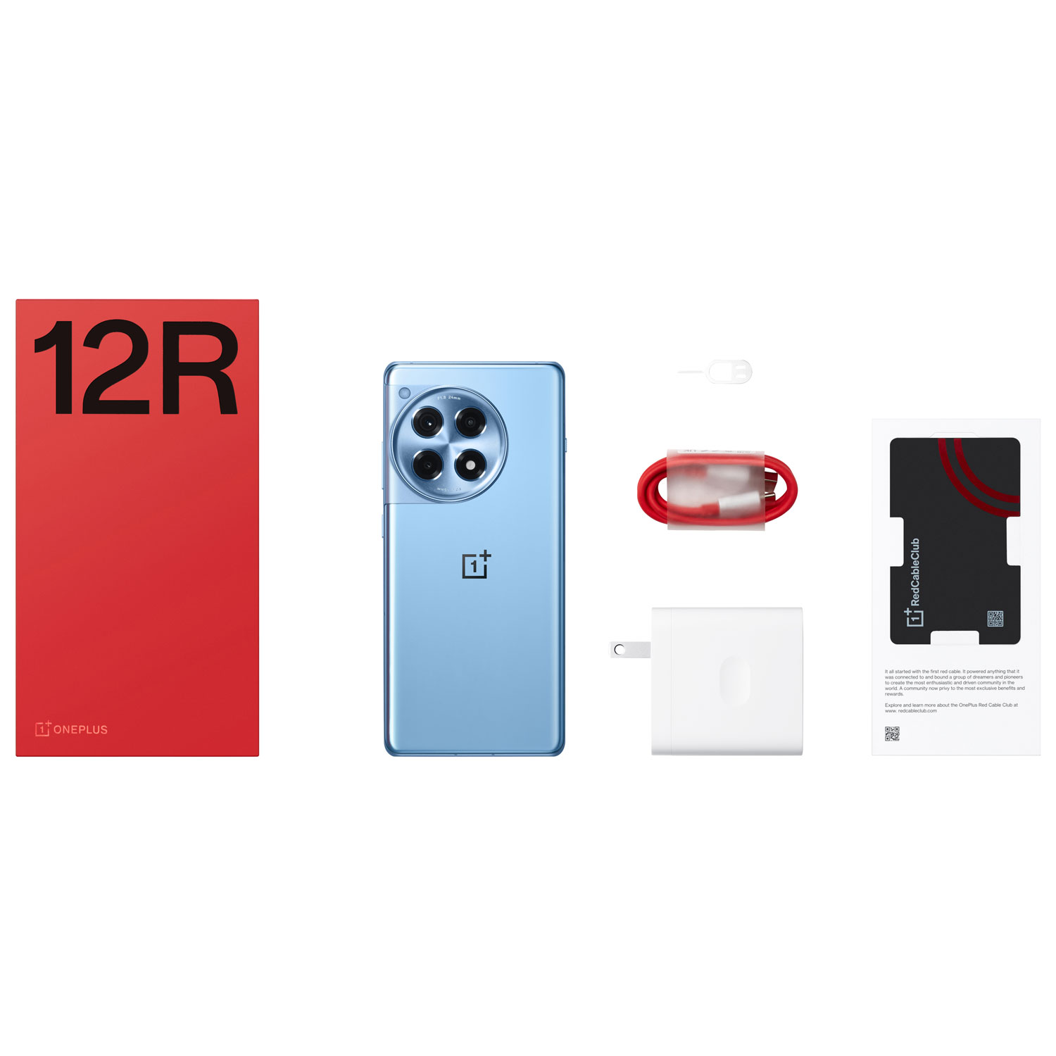 OnePlus 12R 5G de 128 Go - Gris - Déverrouillé