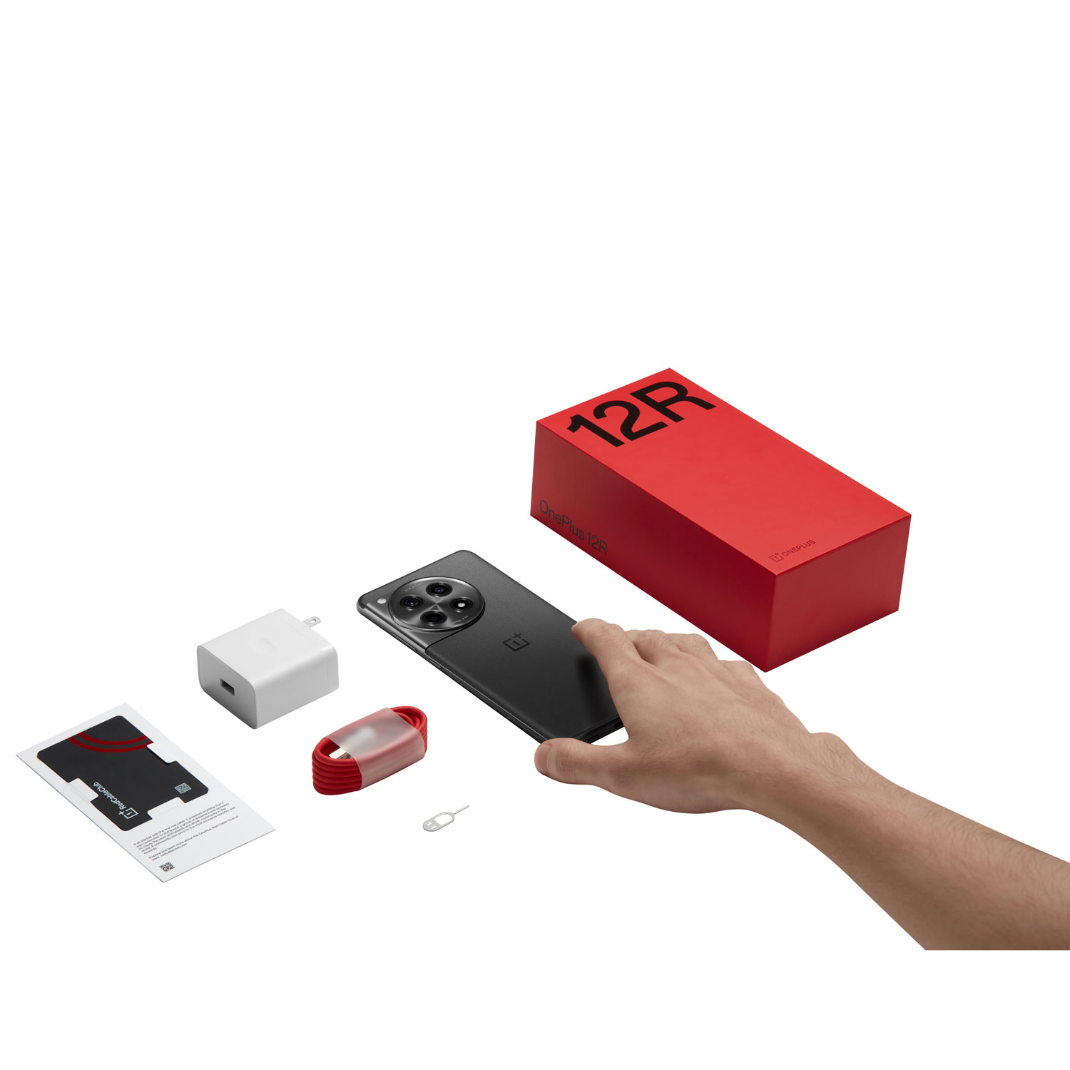 OnePlus 12R 5G de 128 Go - Gris - Déverrouillé