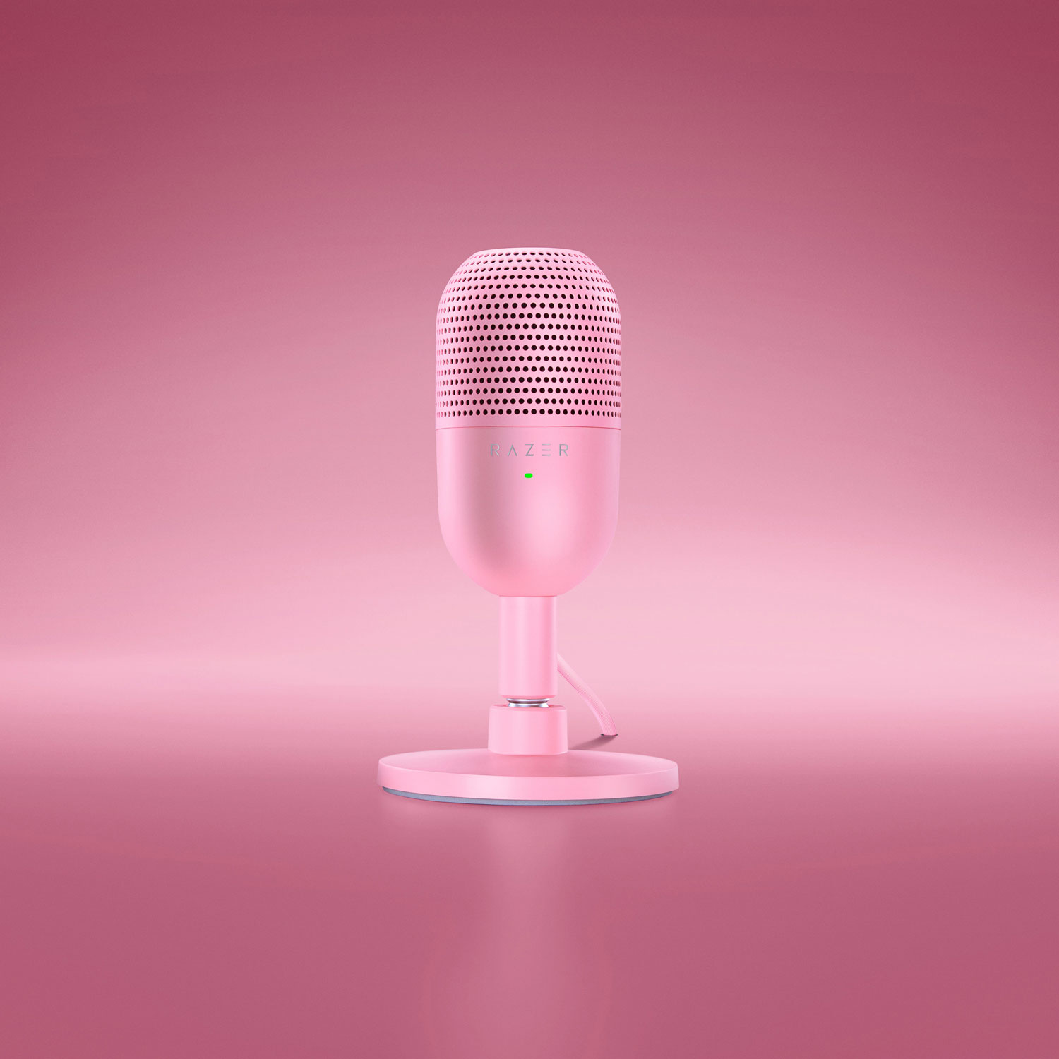 Microphone à condensateur USB Seiren V3 Mini de Razer - Rose quartz