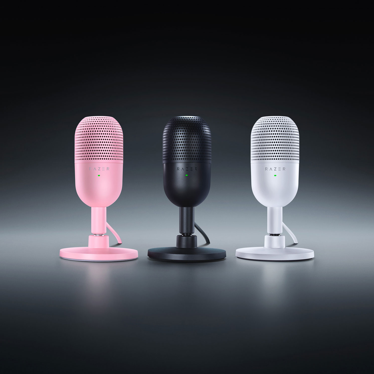 Microphone à condensateur USB Seiren V3 Mini de Razer - Rose quartz