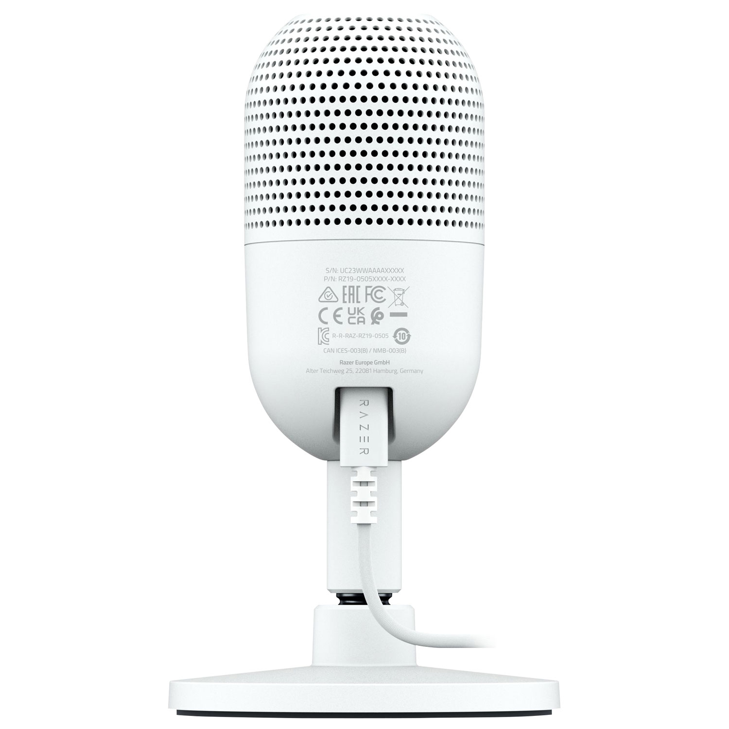 Razer Seiren V3 Mini USB Condenser Microphone - White | Best Buy