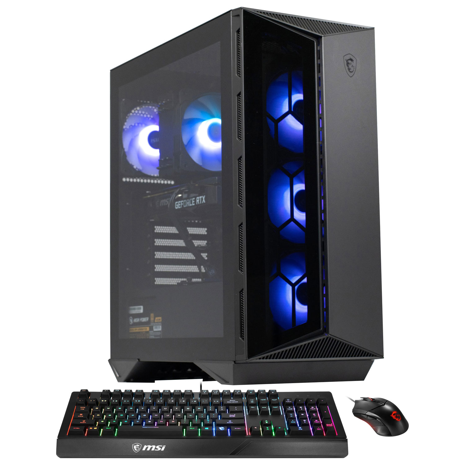 MSI Aegis Z Gaming PC - Black (AMD Ryzen R7-7700/1TB SSD/16GB RAM/GeForce RTX 4070 Super/Windows 11)