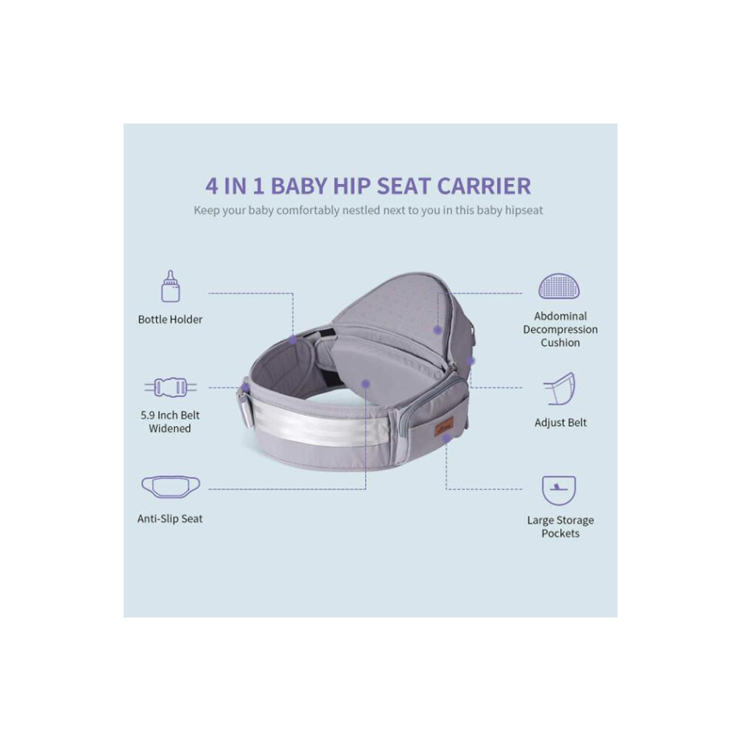 Sunveno Ergonomic Baby Hip Seat