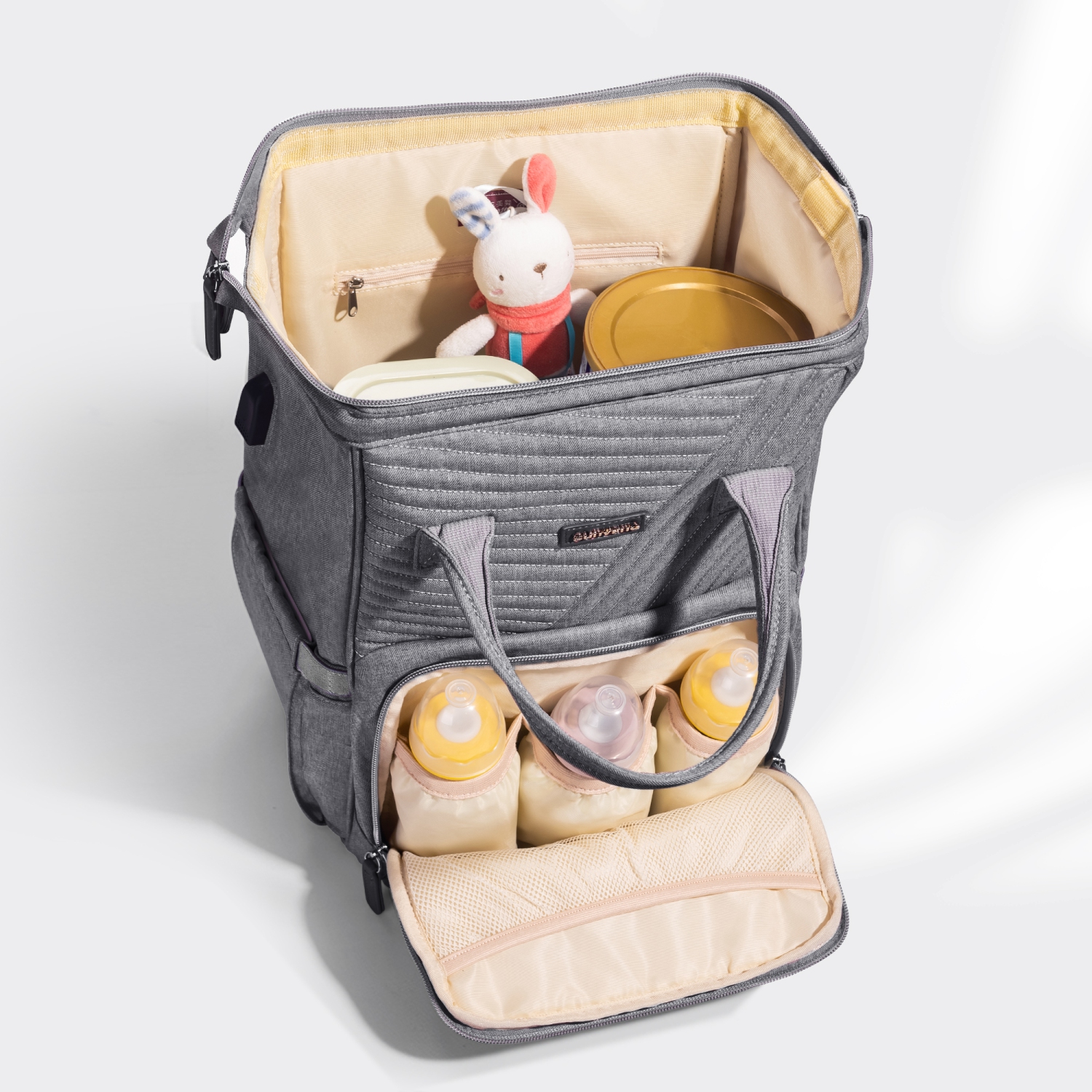 Sac à couches matelassé Sunveno